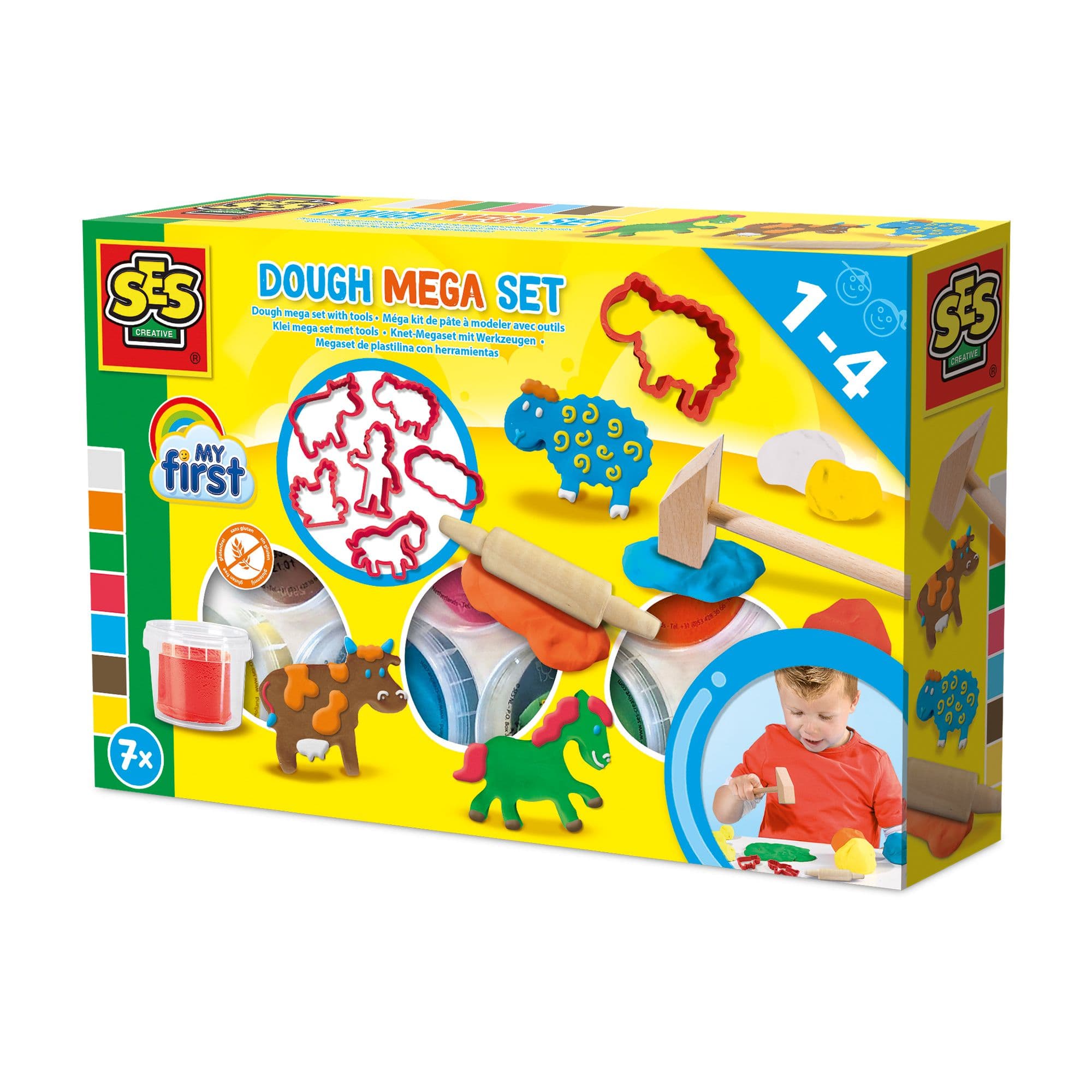 My First Modelling Dough Mega Set Tools