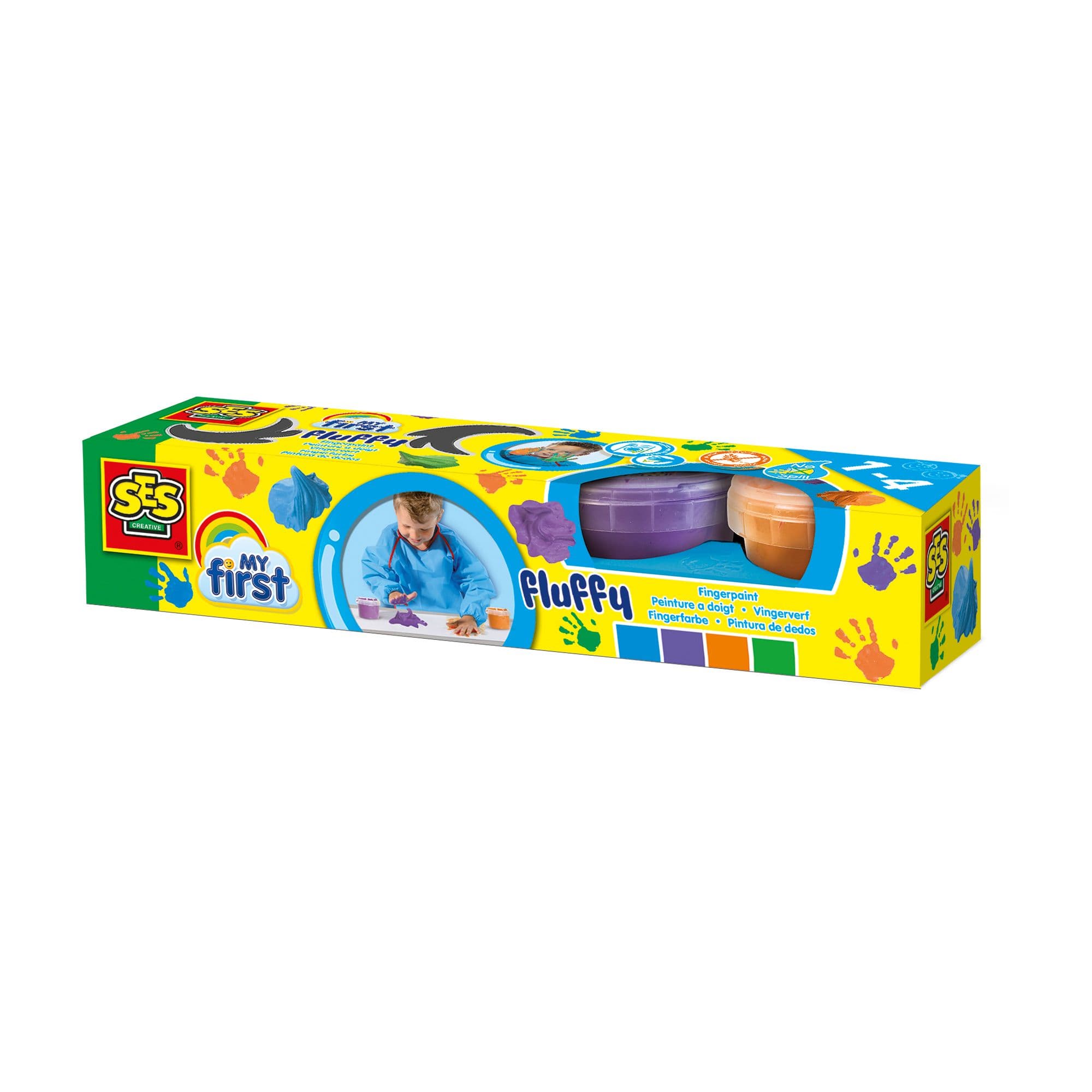 My First Fluffy Washable Fingerpaint Set