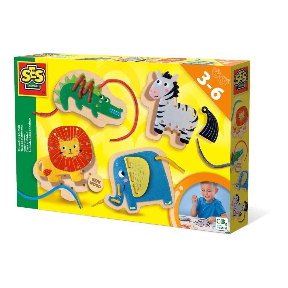 Threading Animals Set