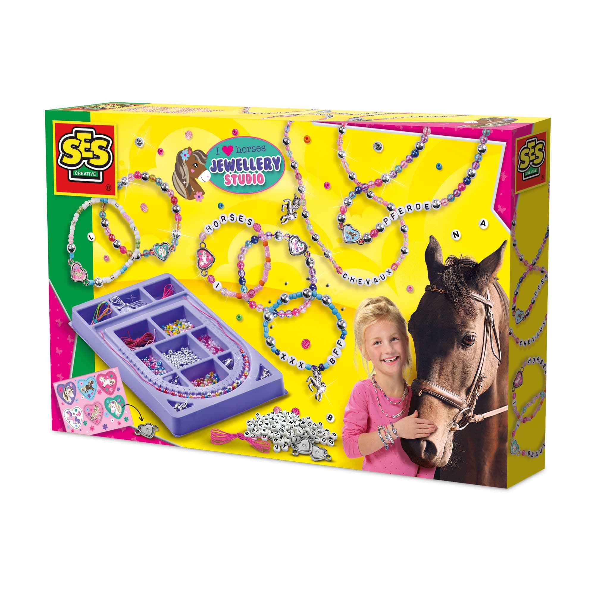 Jewellery Studio I Love Horses Jewellery Making Set