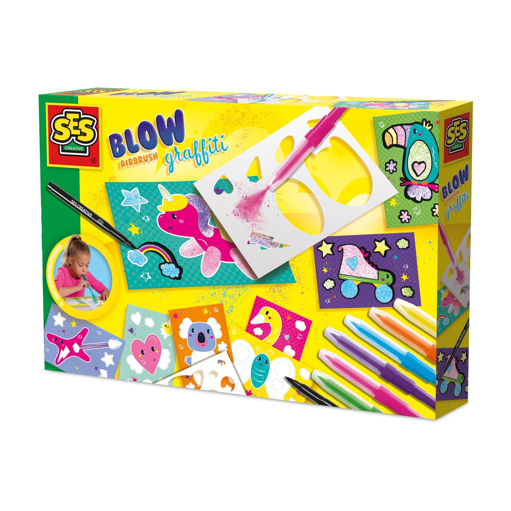 Blow Airbrush Graffiti Set