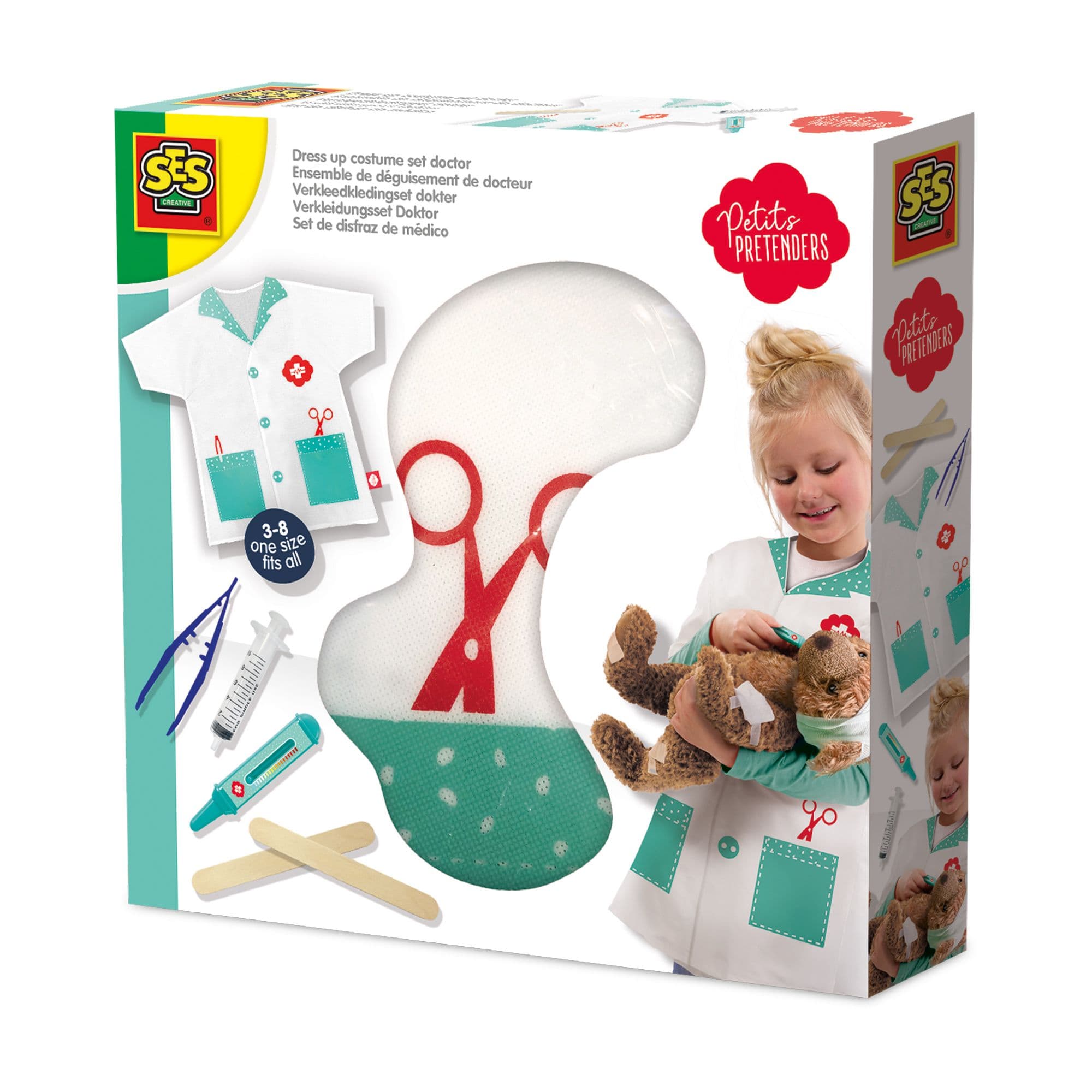 Petits Pretenders Dress Up Costume Doctor Set