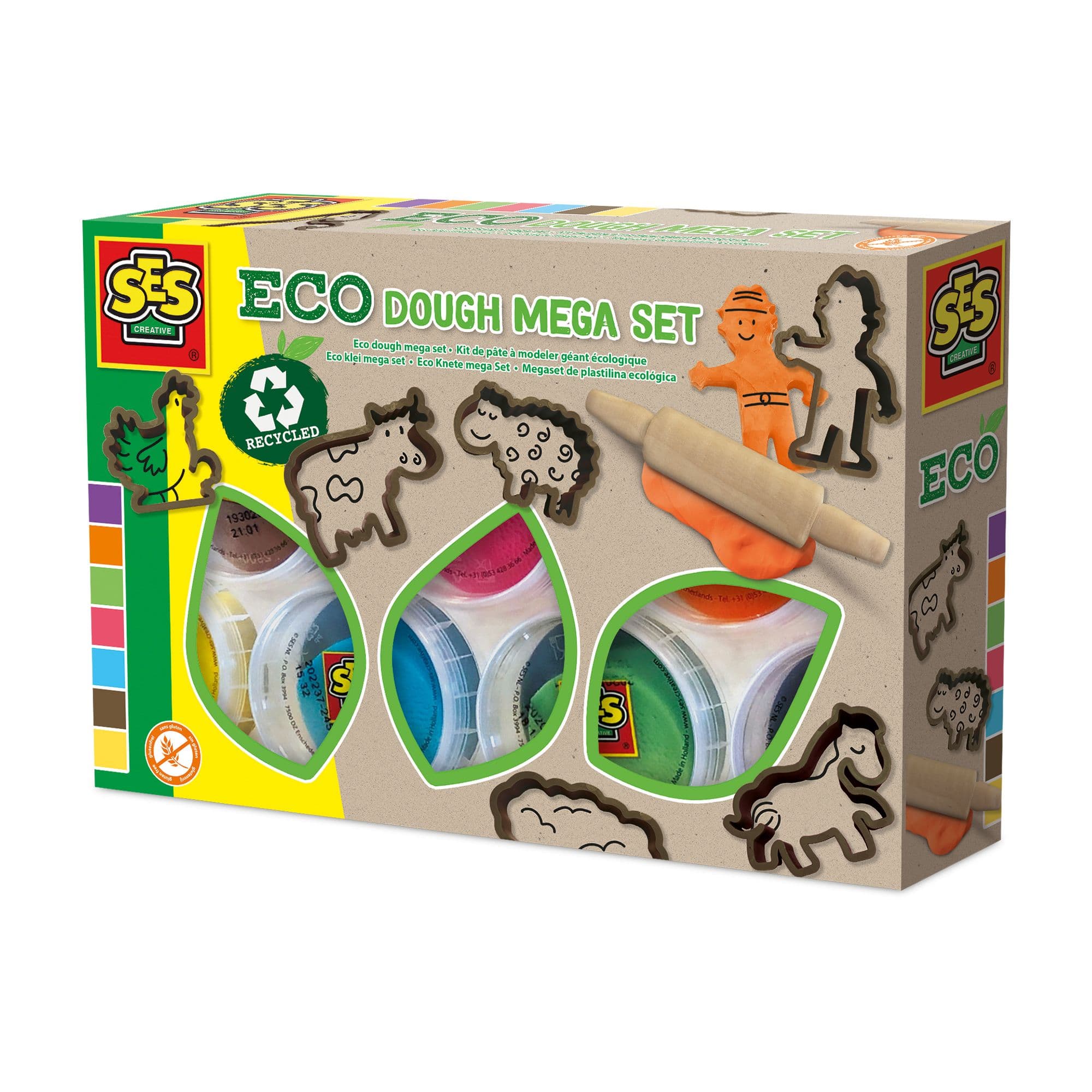Eco Modelling Dough Mega Set Tools