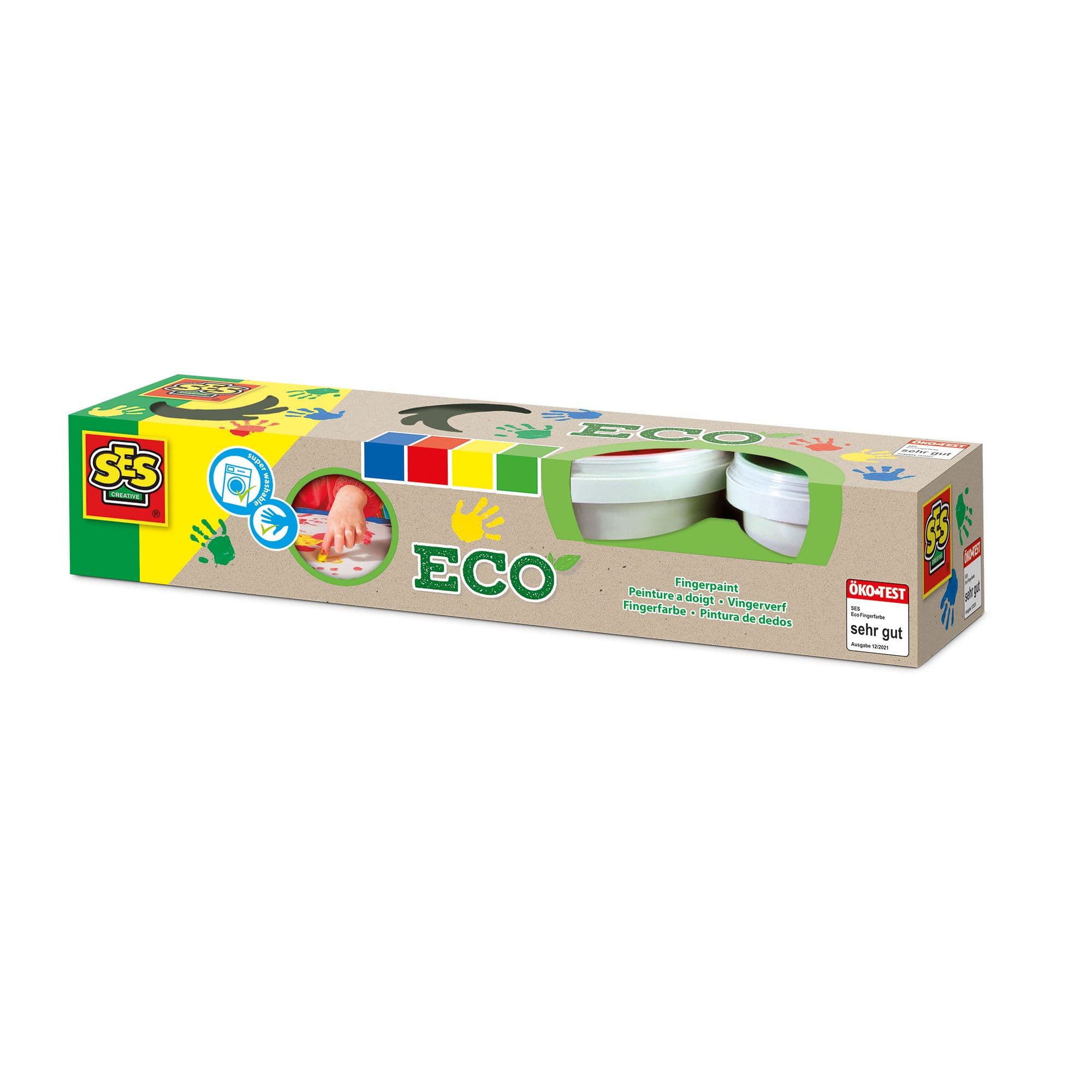 Eco Washable Fingerpaints Set