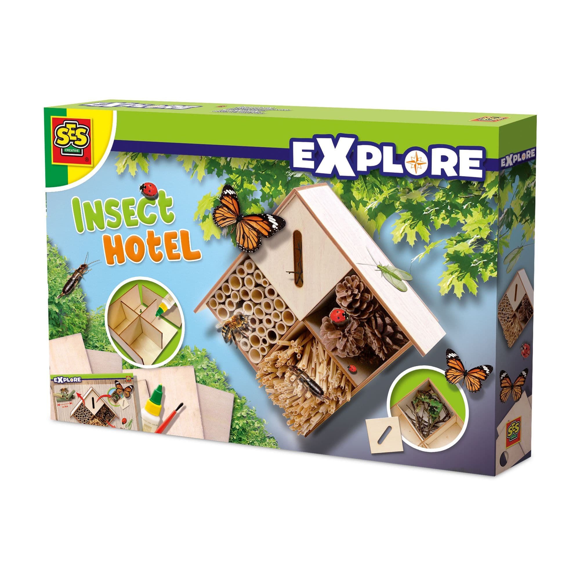 Explore Insect Hotel Wildlife Garden