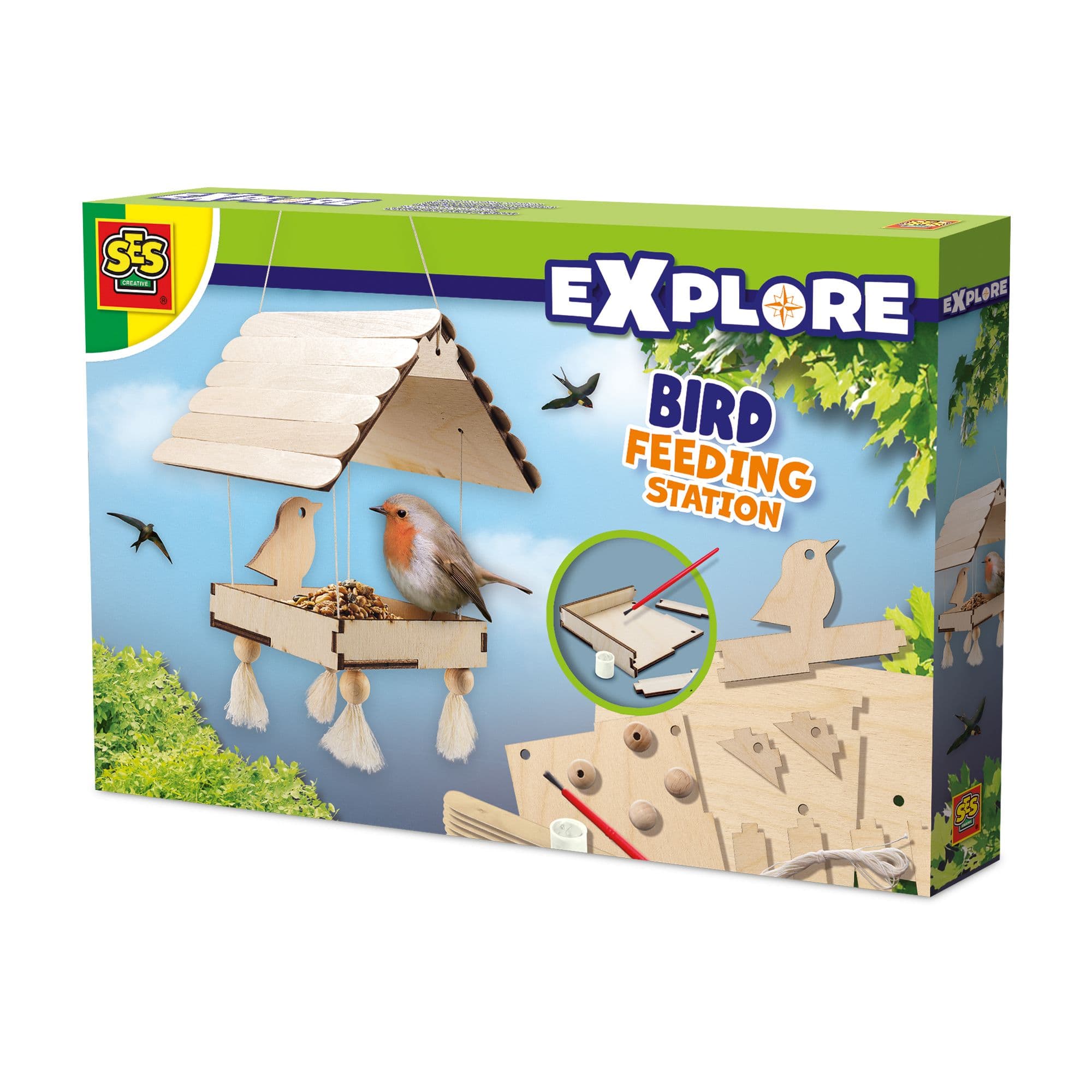 Explore Bird Feeding Station