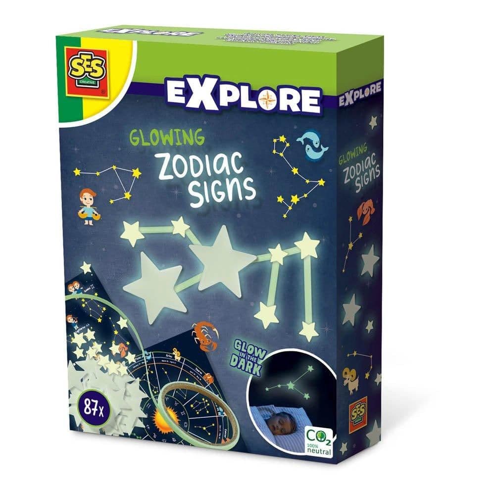 Explore Glowing Zodiac Signs