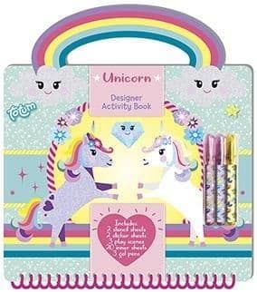 Unicorn Designer Activity Book