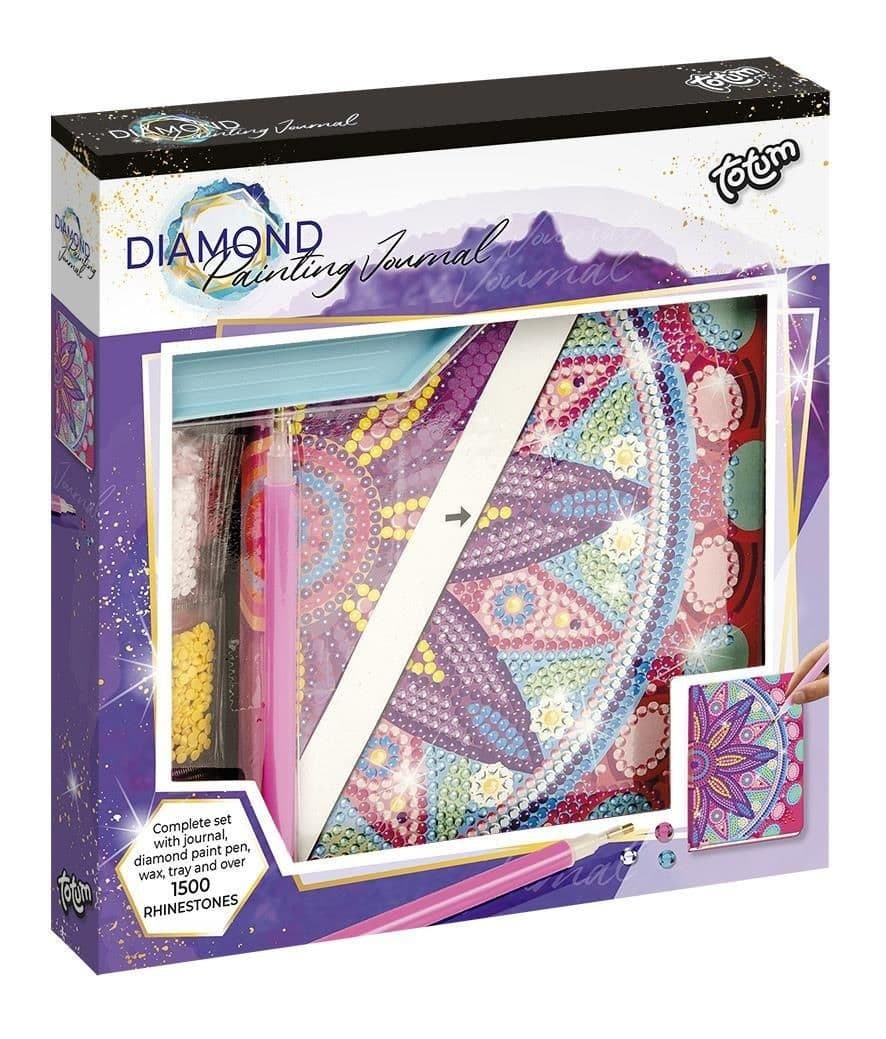 Diamond Paint Notebook - Flower Madala Pink