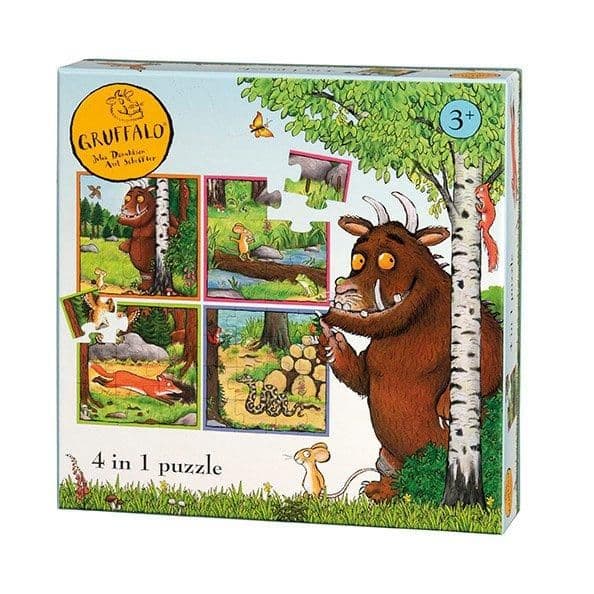 The Gruffalo 4 in 1 Puzzle