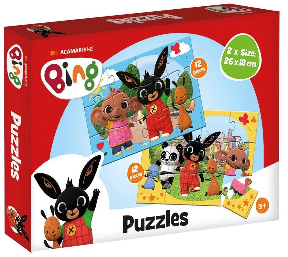 Bing Puzzle 2 x 12 Pcs