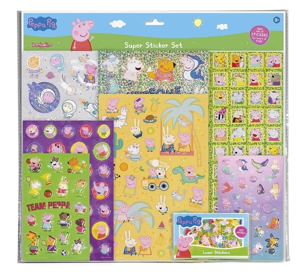Peppa Pig Super Sticker Set