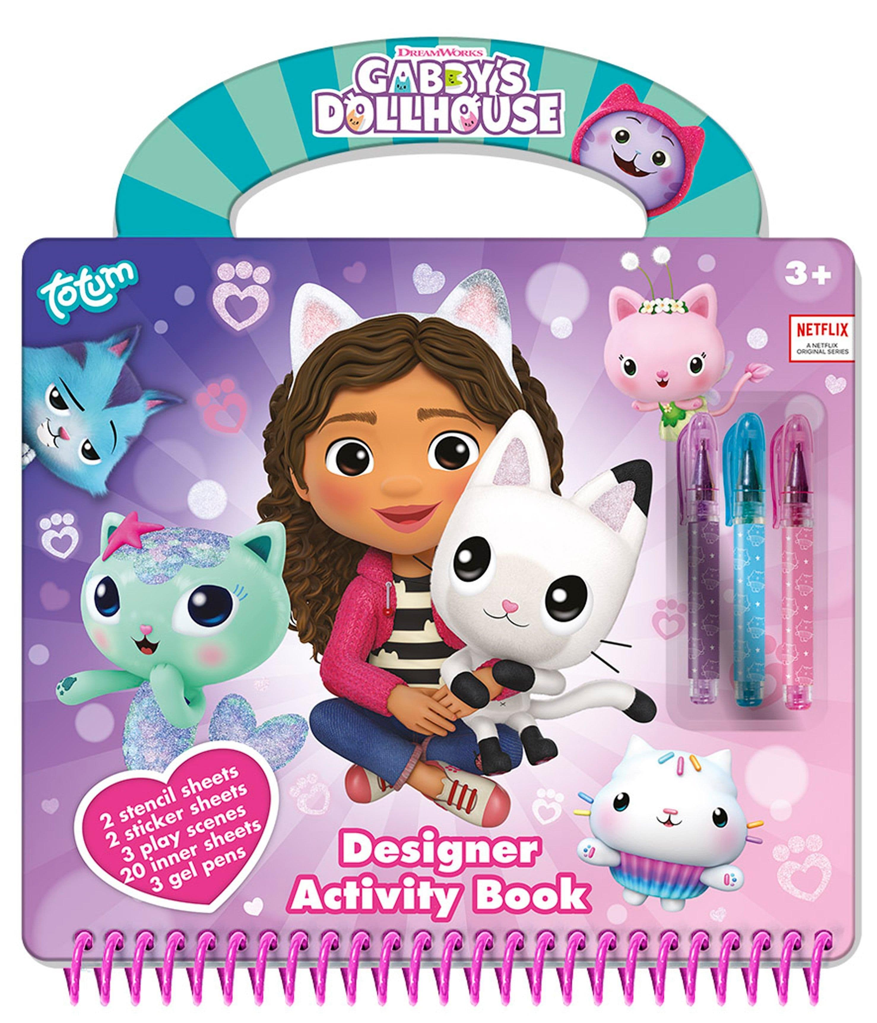 Gabby's Dollhouse Designer Activity Book