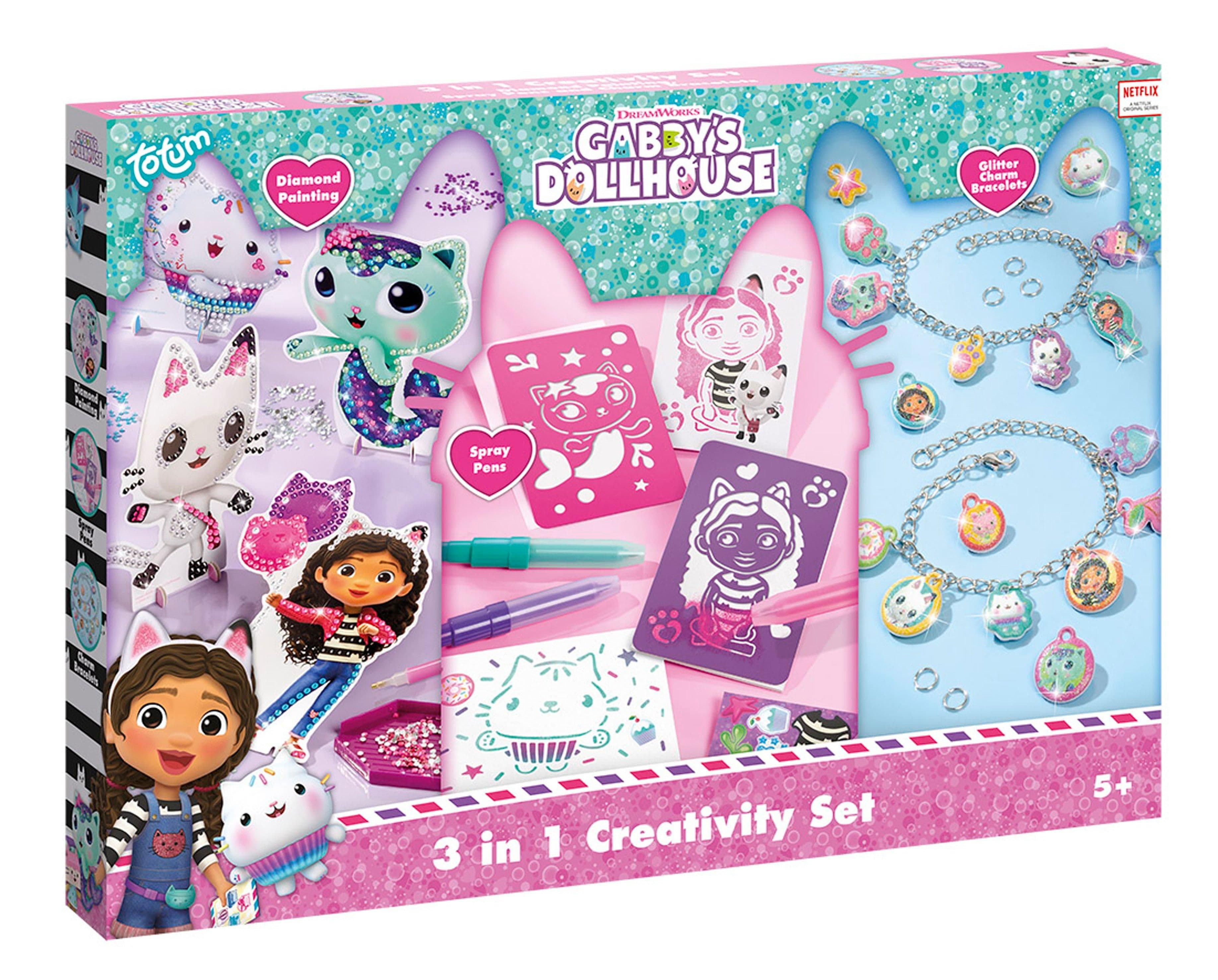 Gabby's Dollhouse 3 in 1 Creativity Set