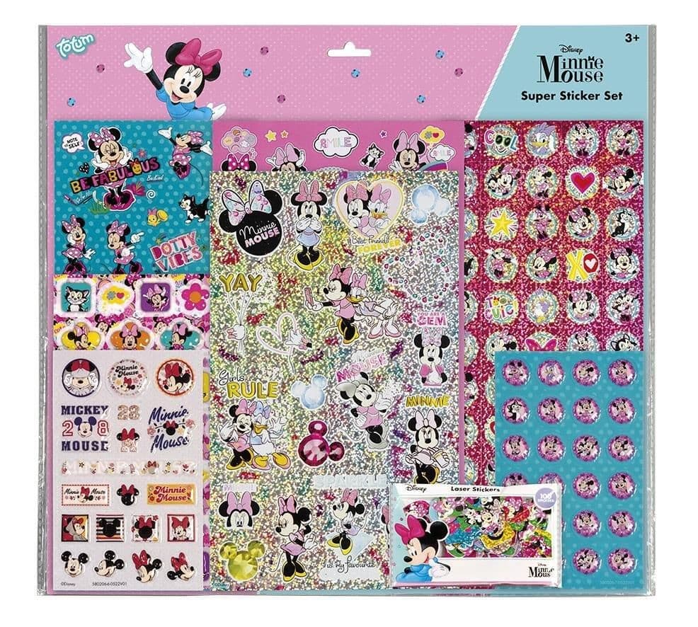 Minnie Mouse XL Super Sticker Set