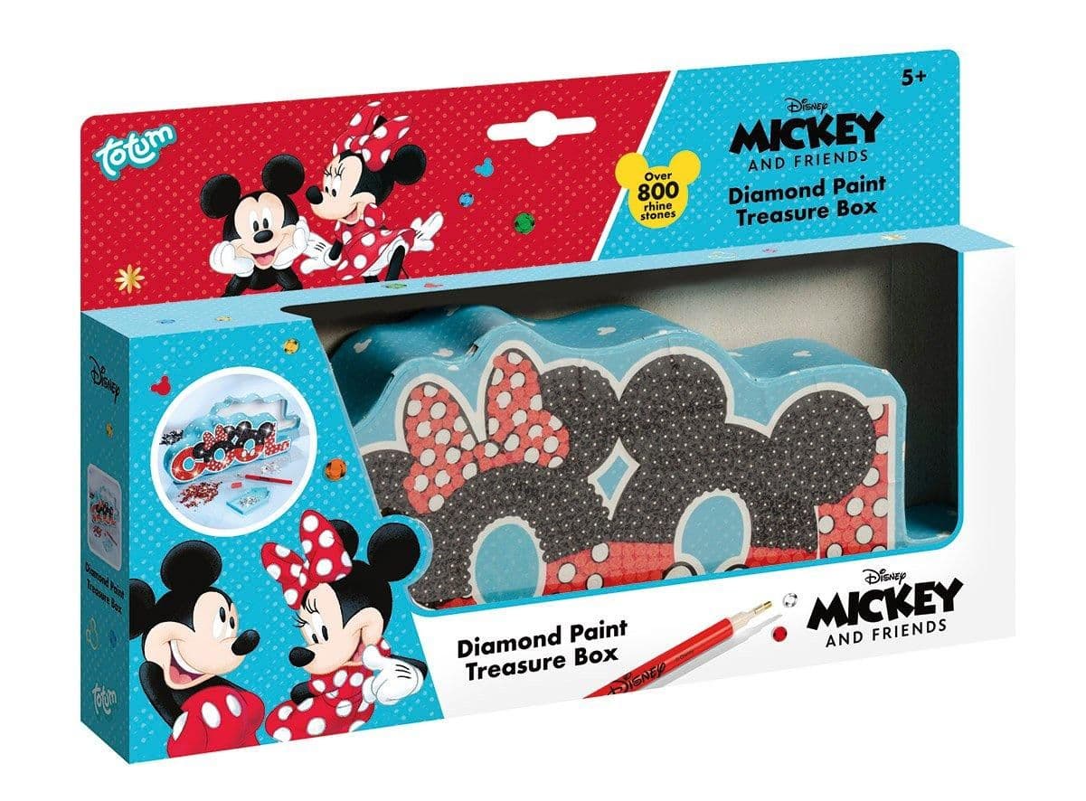 Micky and Friends Diamond Painting Treasure Box