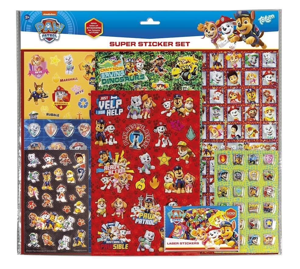 Paw Patrol XL Super Sticker Set