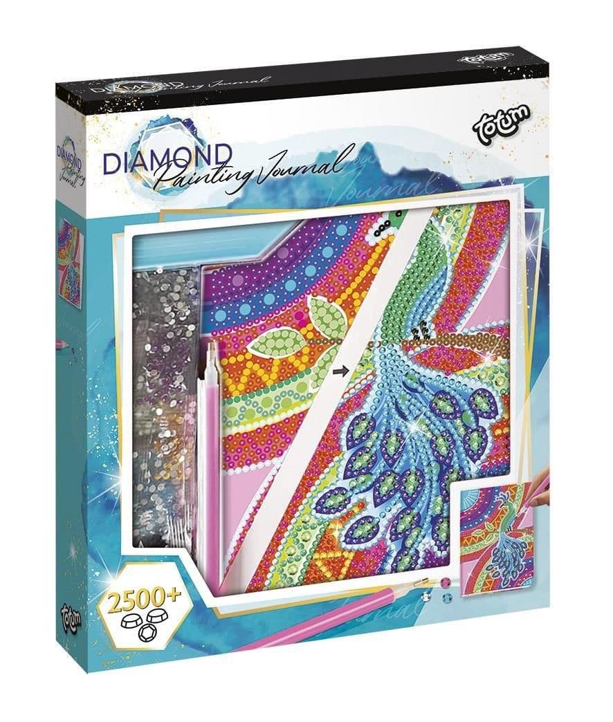 Peacock Diamond Paint Notebook