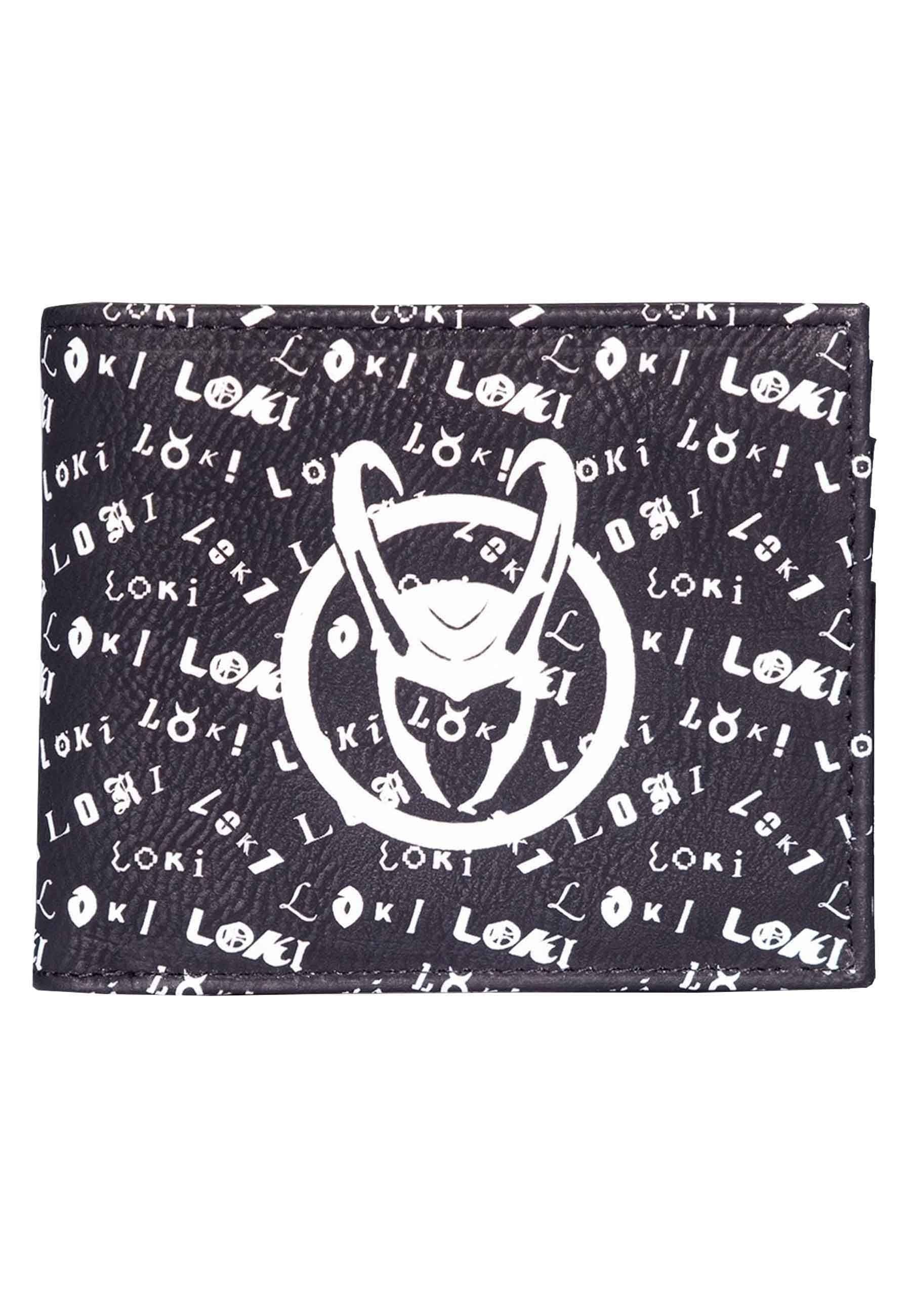Loki All Over Print Logo Bifold Wallet