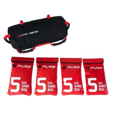 Sandbag Black Red 4X5Kg