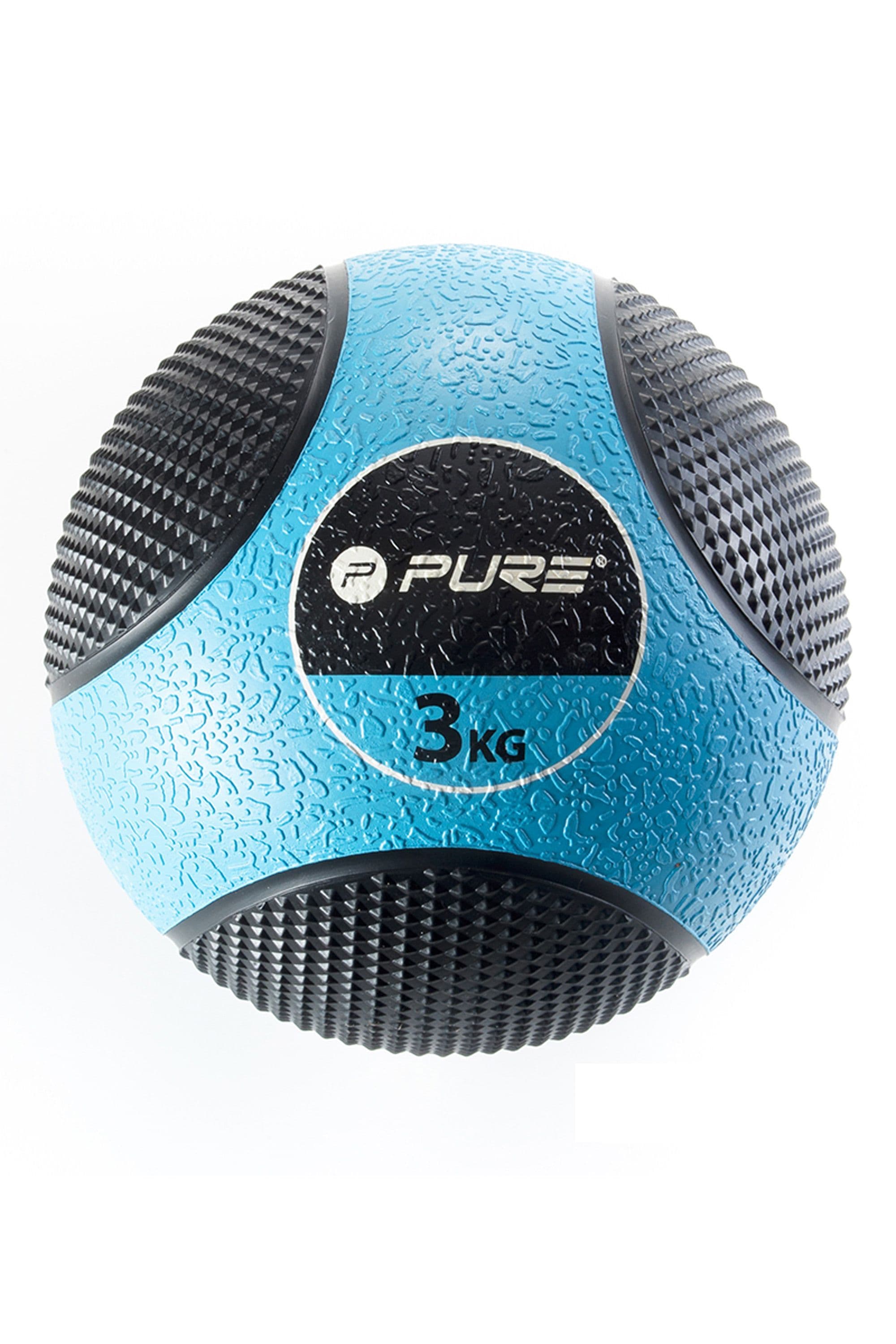 Medicine Ball Light Blue black