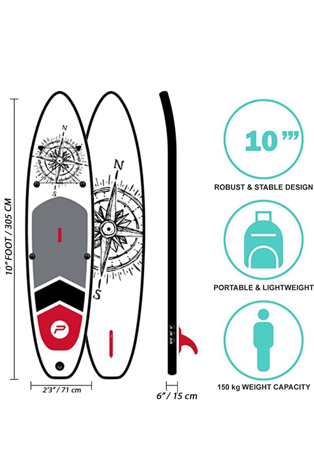 Nautical Extra Deep 305 Stand Up Paddleboard