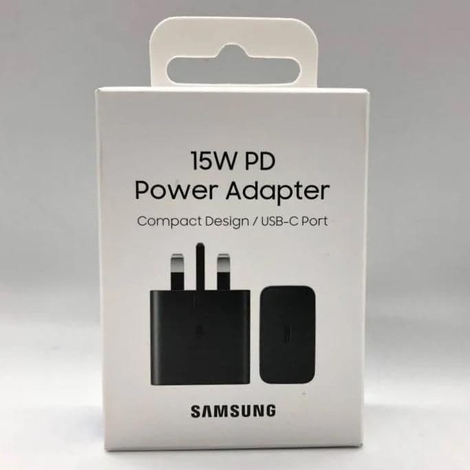 Genuine Original Samsung 15W PD USB-C Adapter Mains Wall Charger