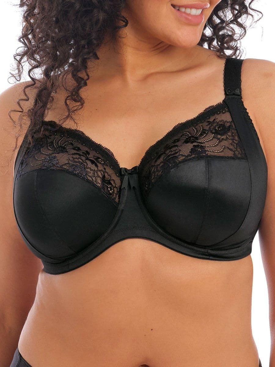 Elomi Women's Morgan Full Cup Bra in Black | Size: 34K