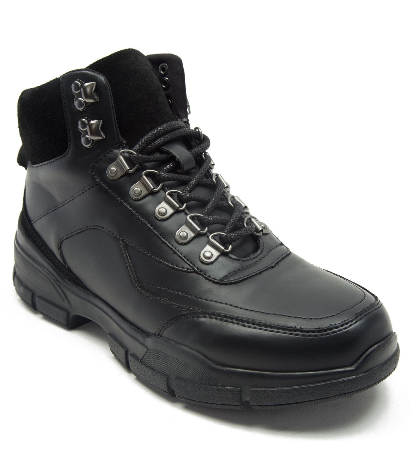 Asher Lace up Hiking Leather Boots