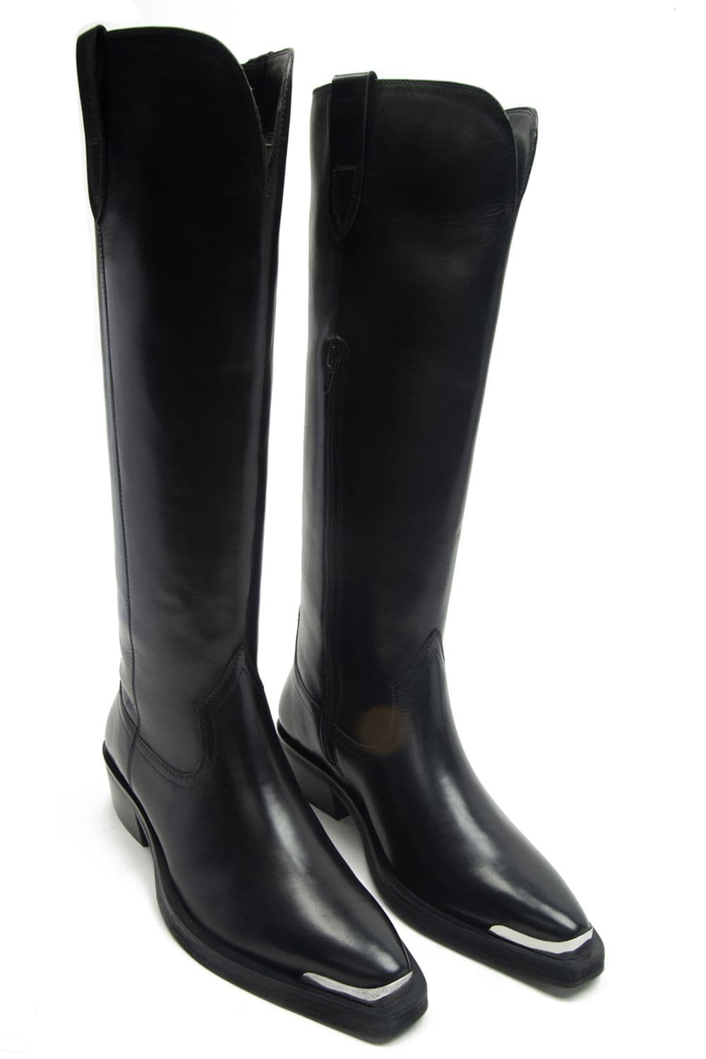 Acton High Quality Knee Length Leather Boots