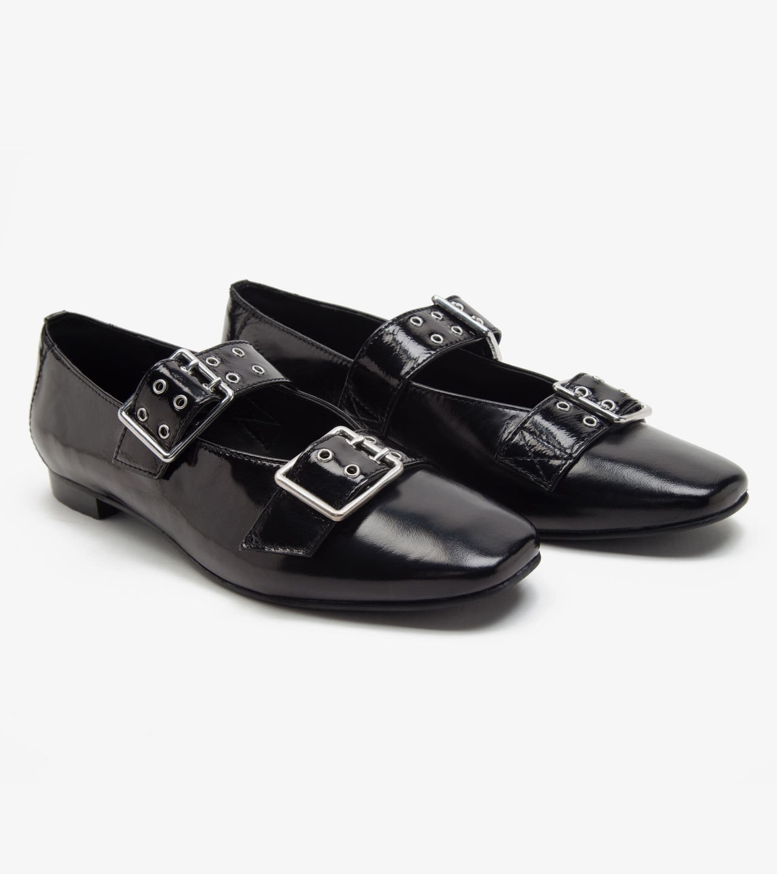 Canning Trendy Double Strap Ballerina