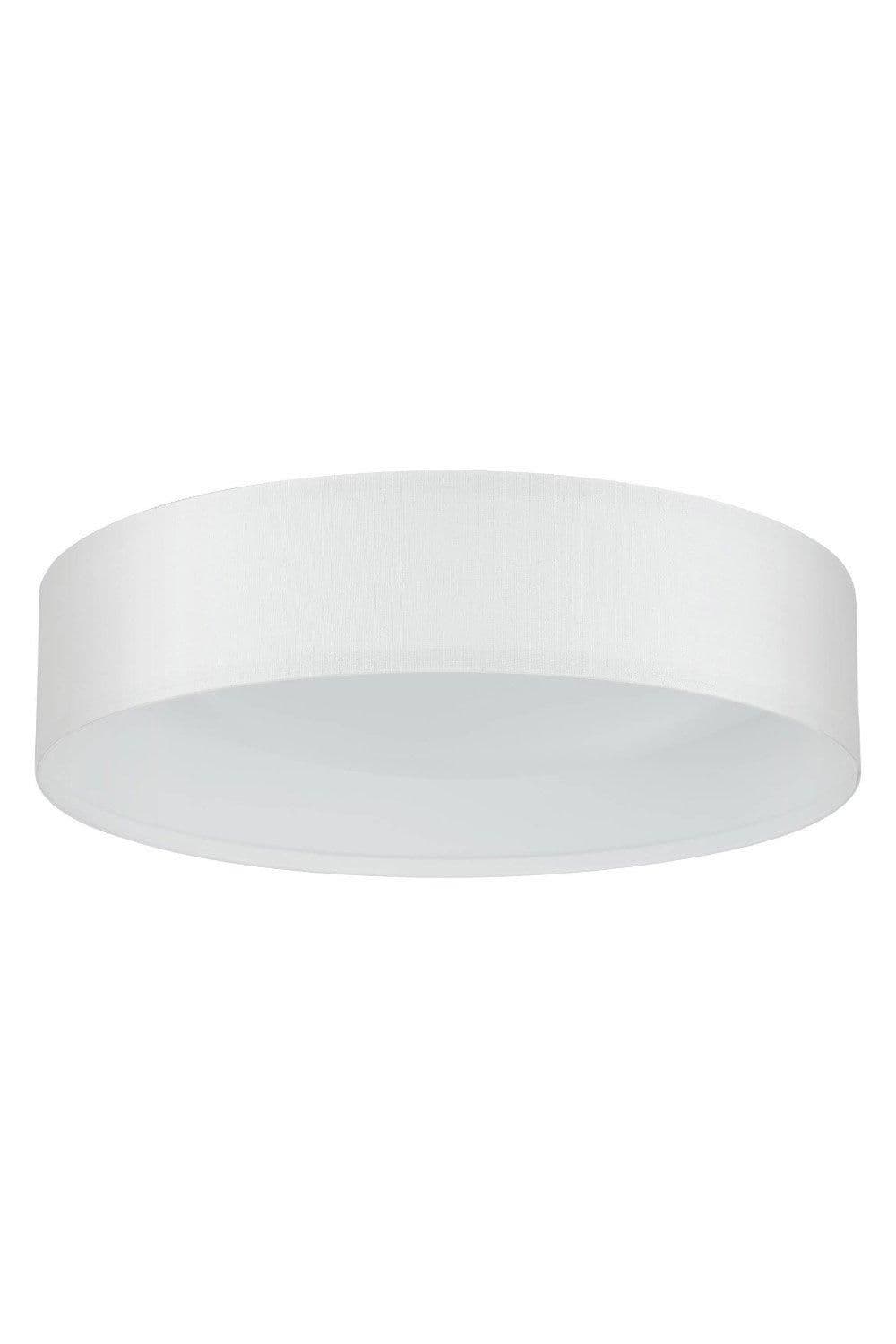 Pasteri Fabric Wired Flush Ceiling Light