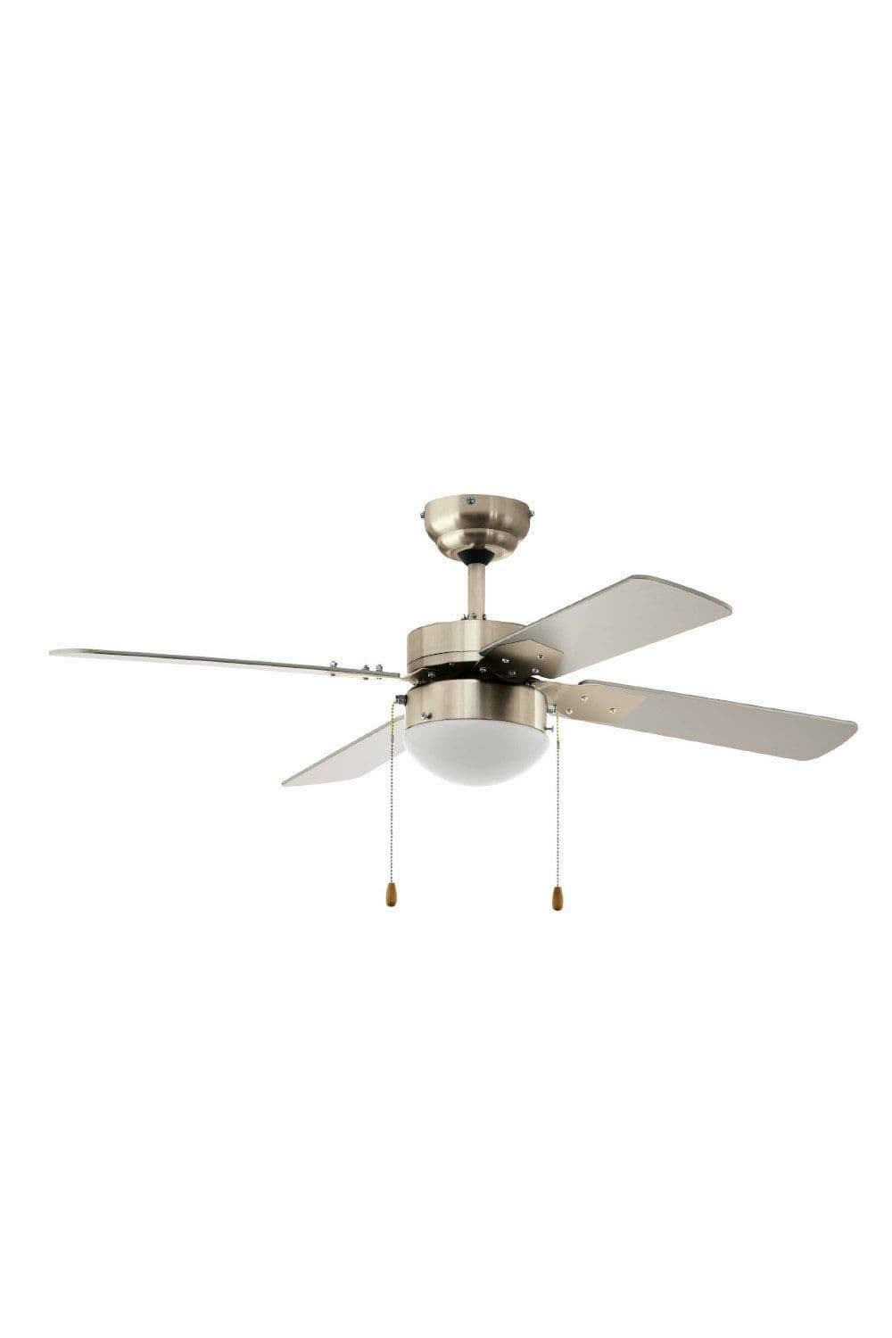 Gelsina Metal 3 Speed Lit Ceiling Fan