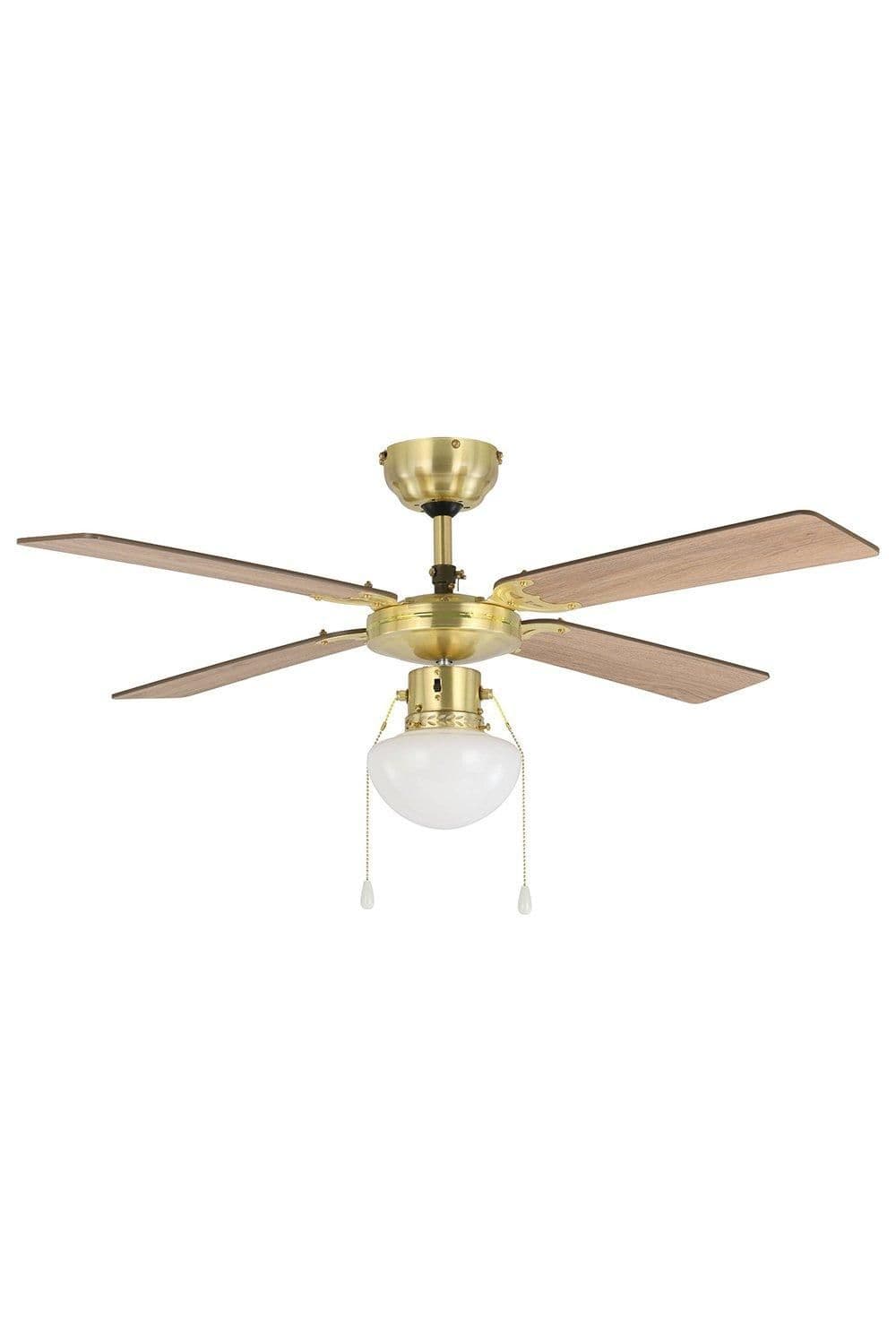 Fortaleza Natural Wood Ceiling Fan Light