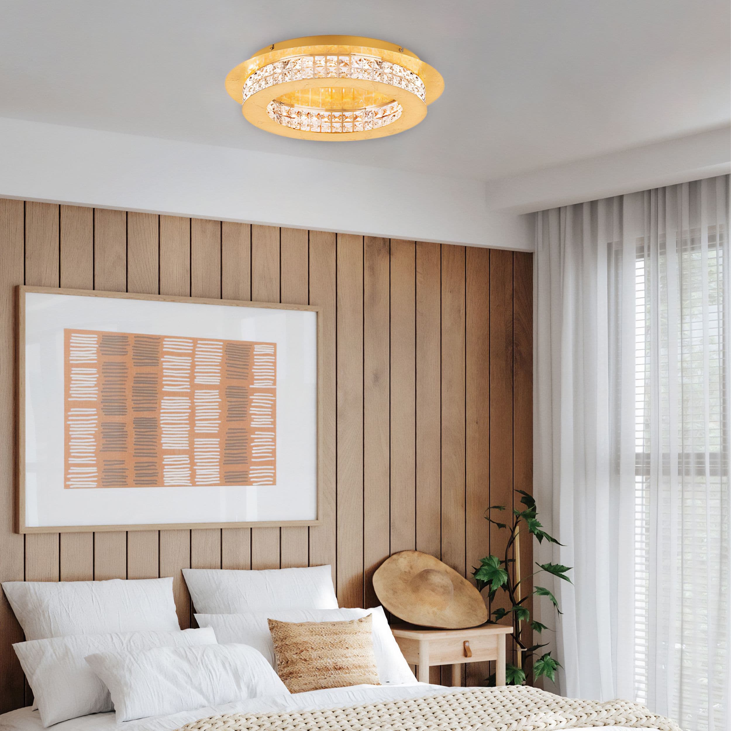 Principe Crystal LED Ceiling Light
