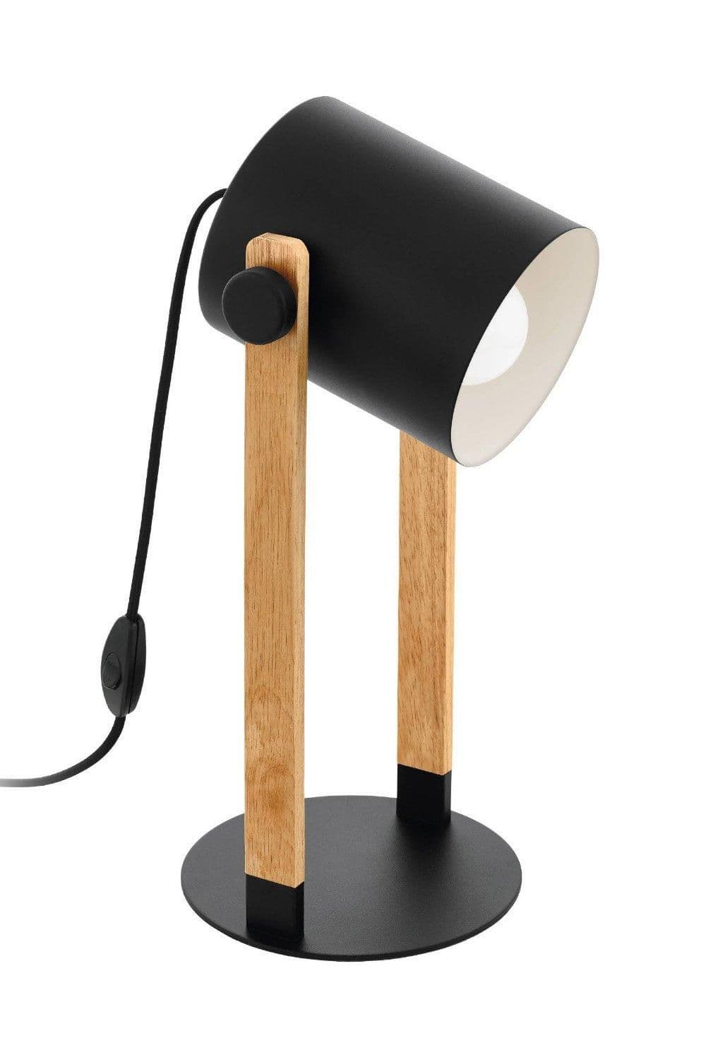 Hornwood Metal Wood Desk Lamp
