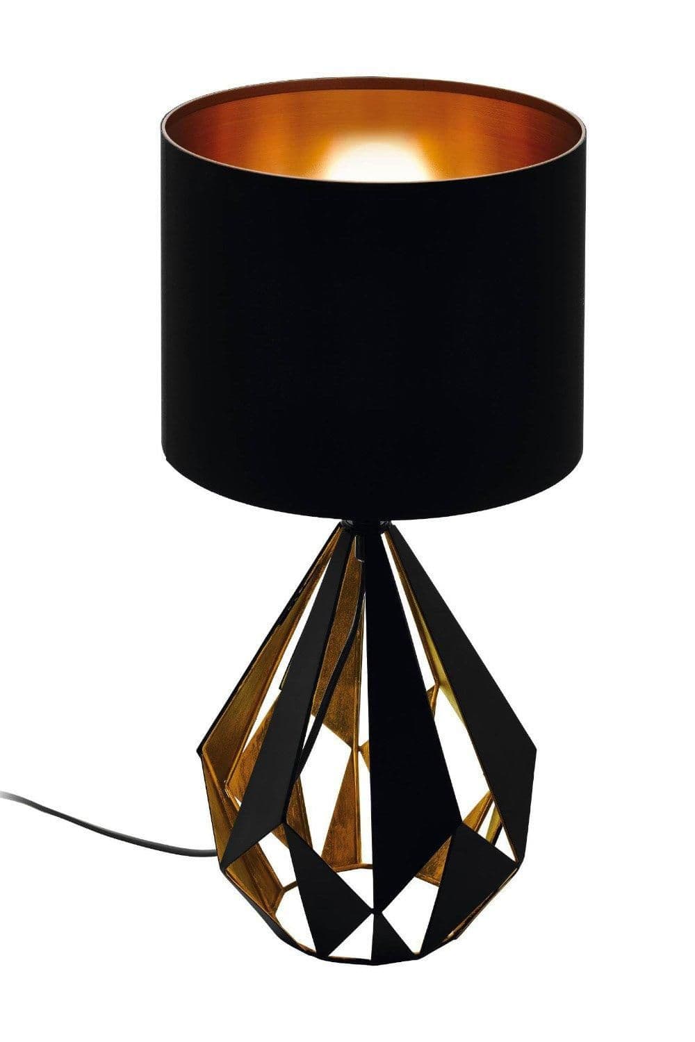 Carlton 5 Metal Table Lamp Fabric Shade