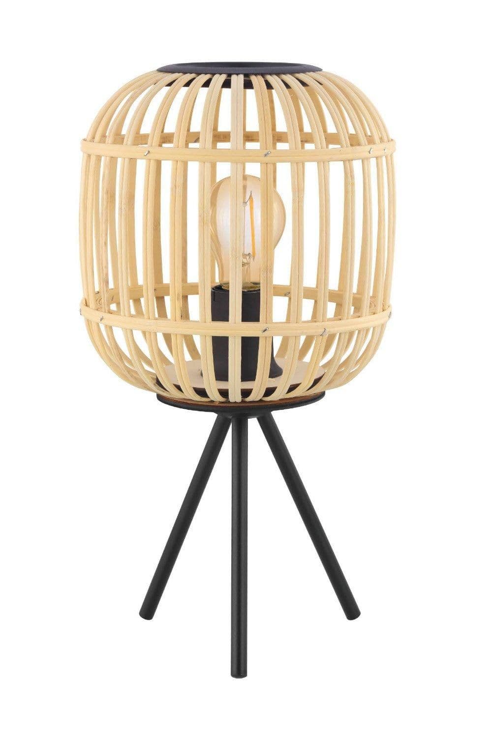 Bordesley Wood Metal Tripod Table Lamp