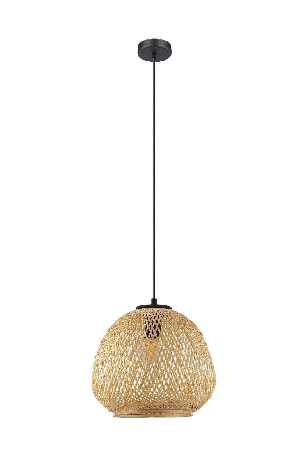 Dembleby 1 Rattan Style 1 Light Ceiling Pendant
