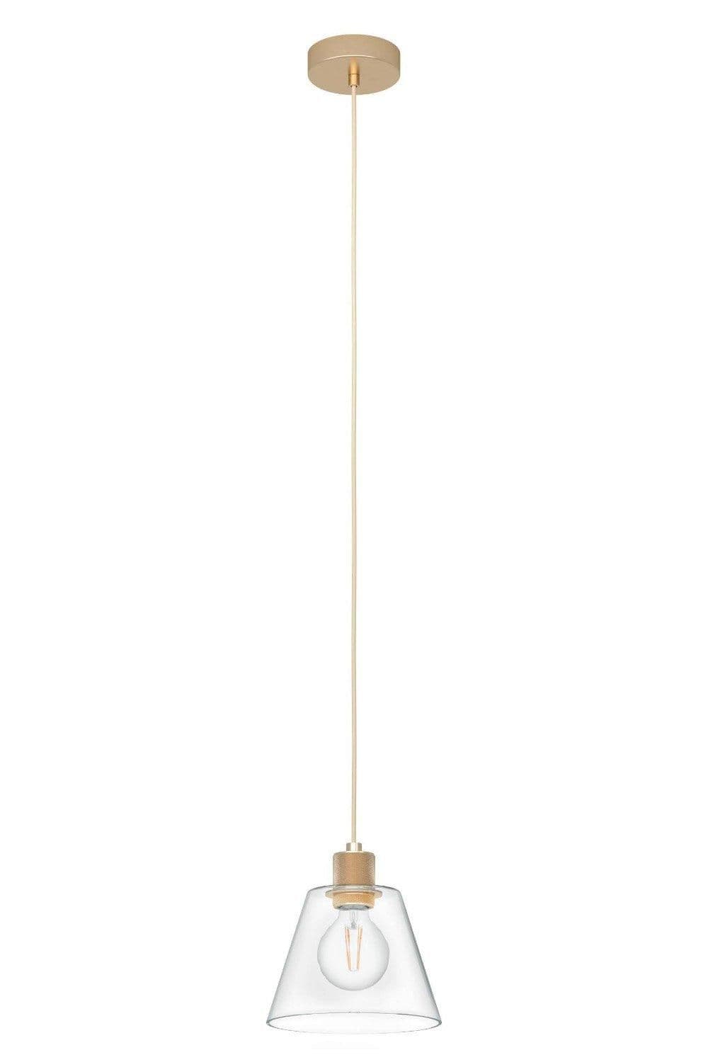 Copley Clear 1 Light Ceiling Pendant