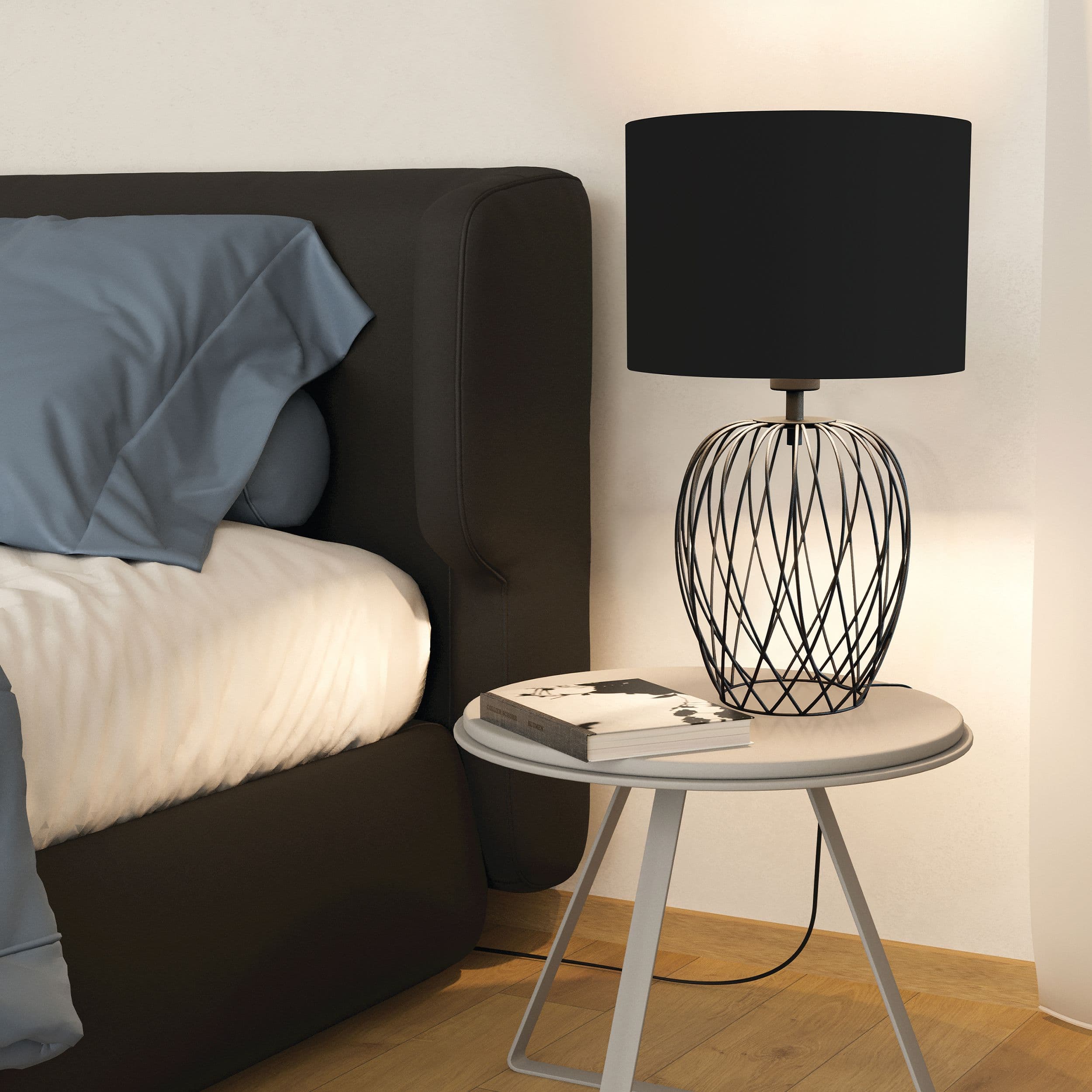 Nimlet Metal Fabric Table Lamp