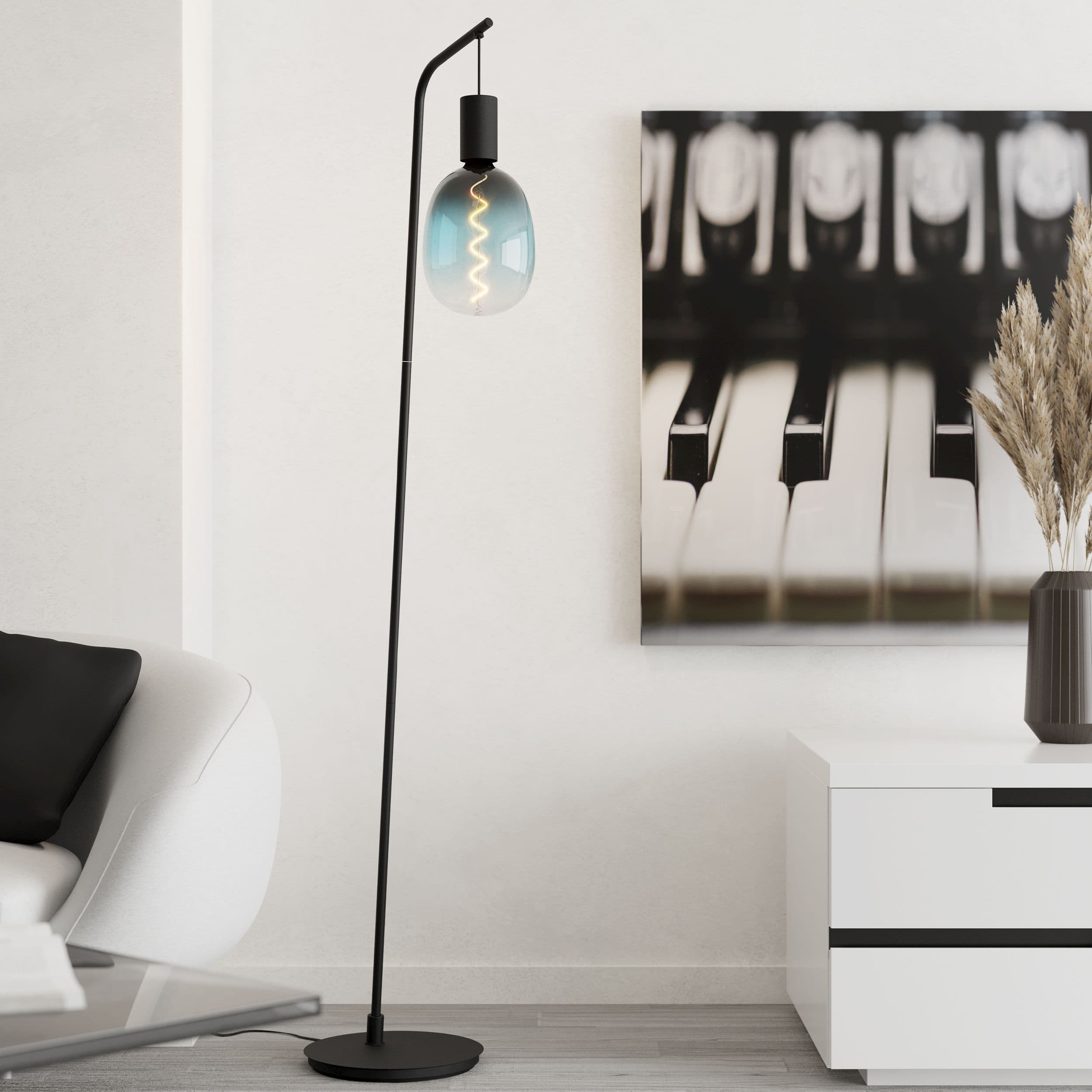 Cranley 1P20 Minimlast Steel Floor Lamp