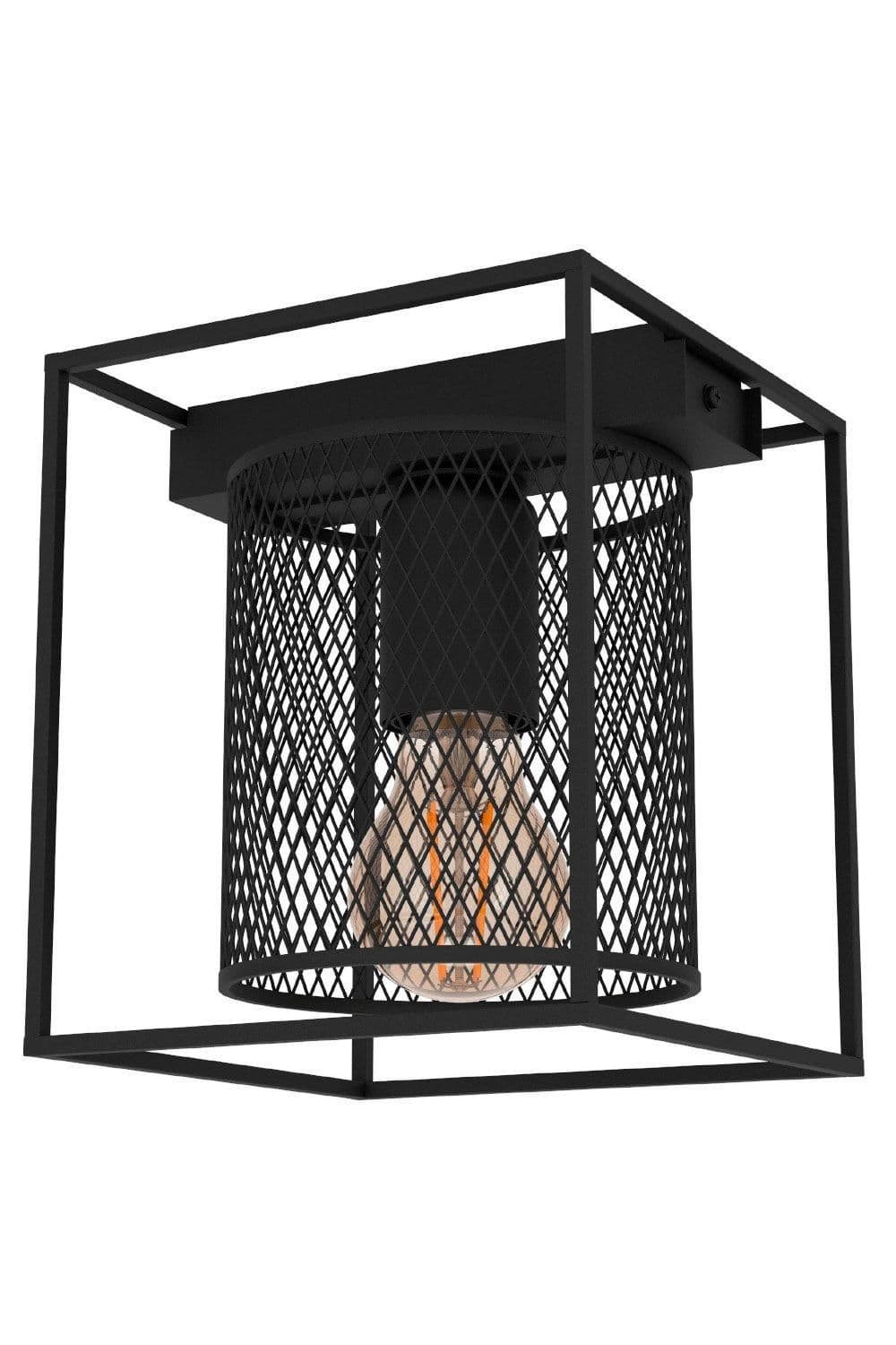 Catterick Industrial Mesh Ceiling light