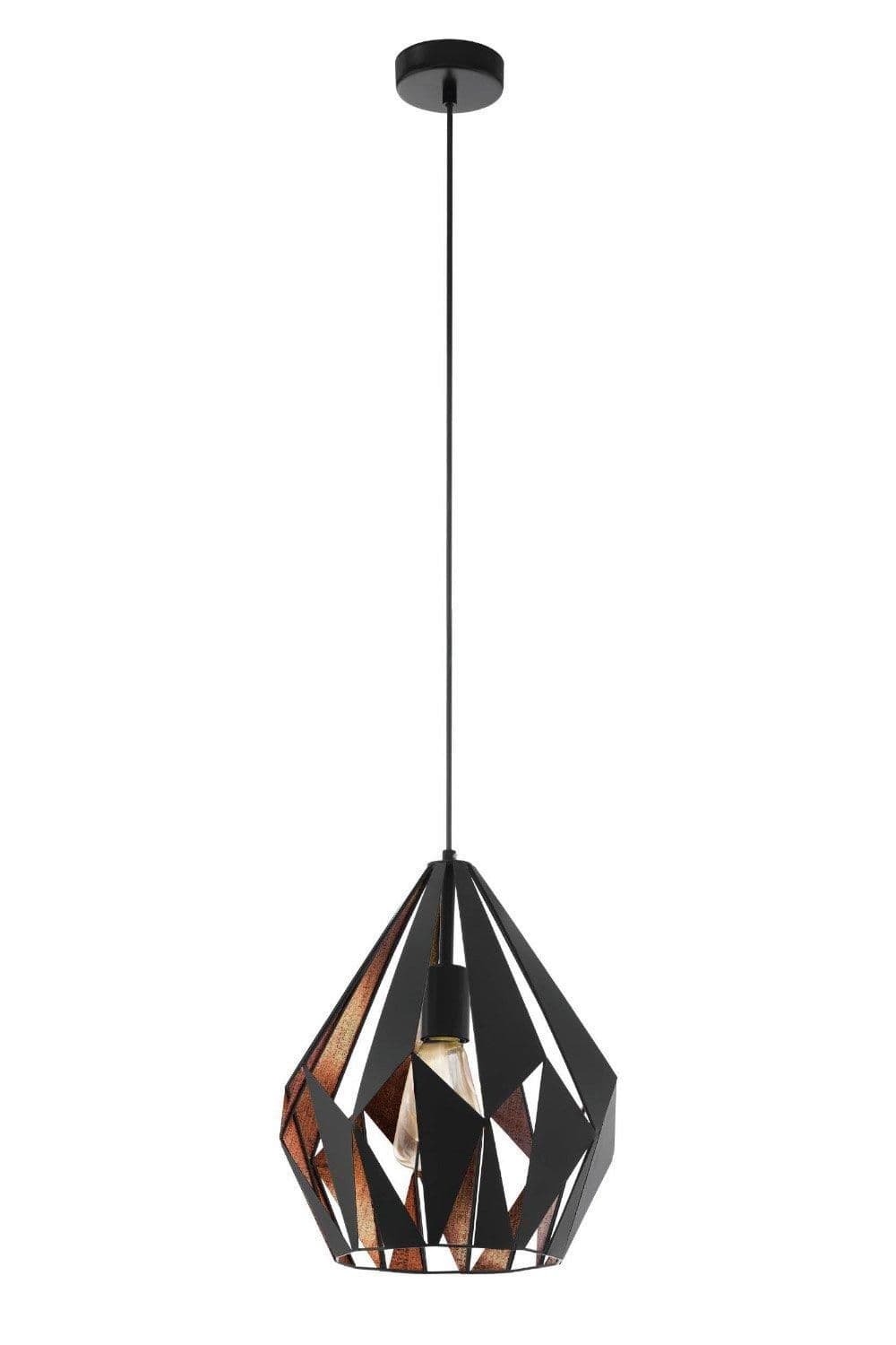 Carlton 1 Metal 1 Light Hanging Pendant