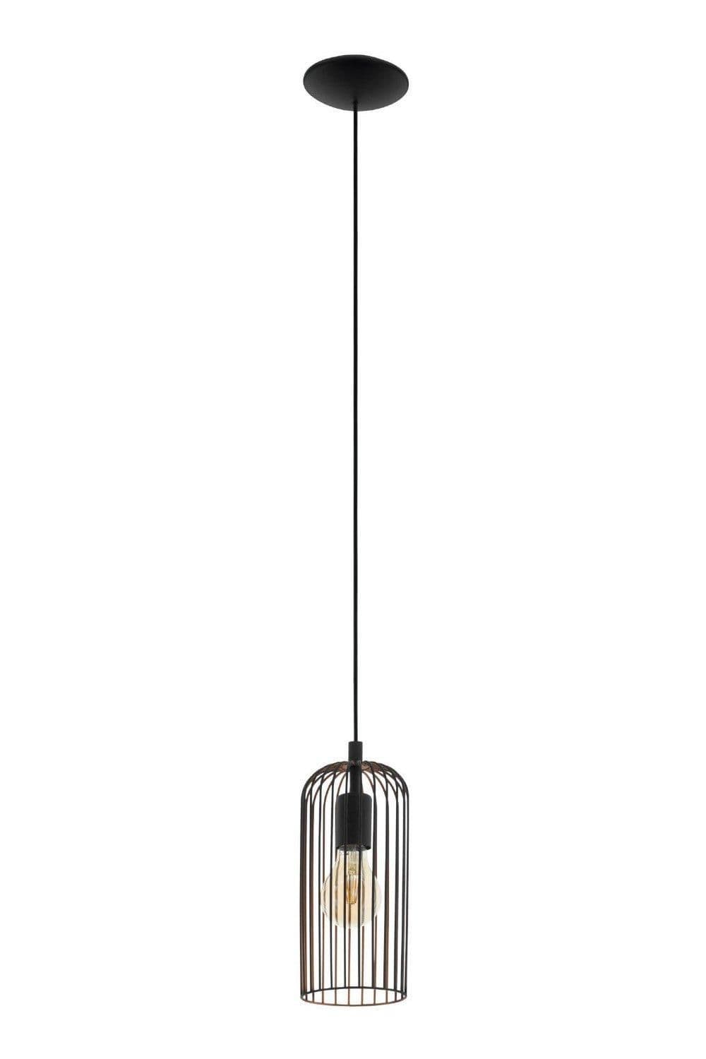 Roccamena Metal 1 Light Ceiling Pendant