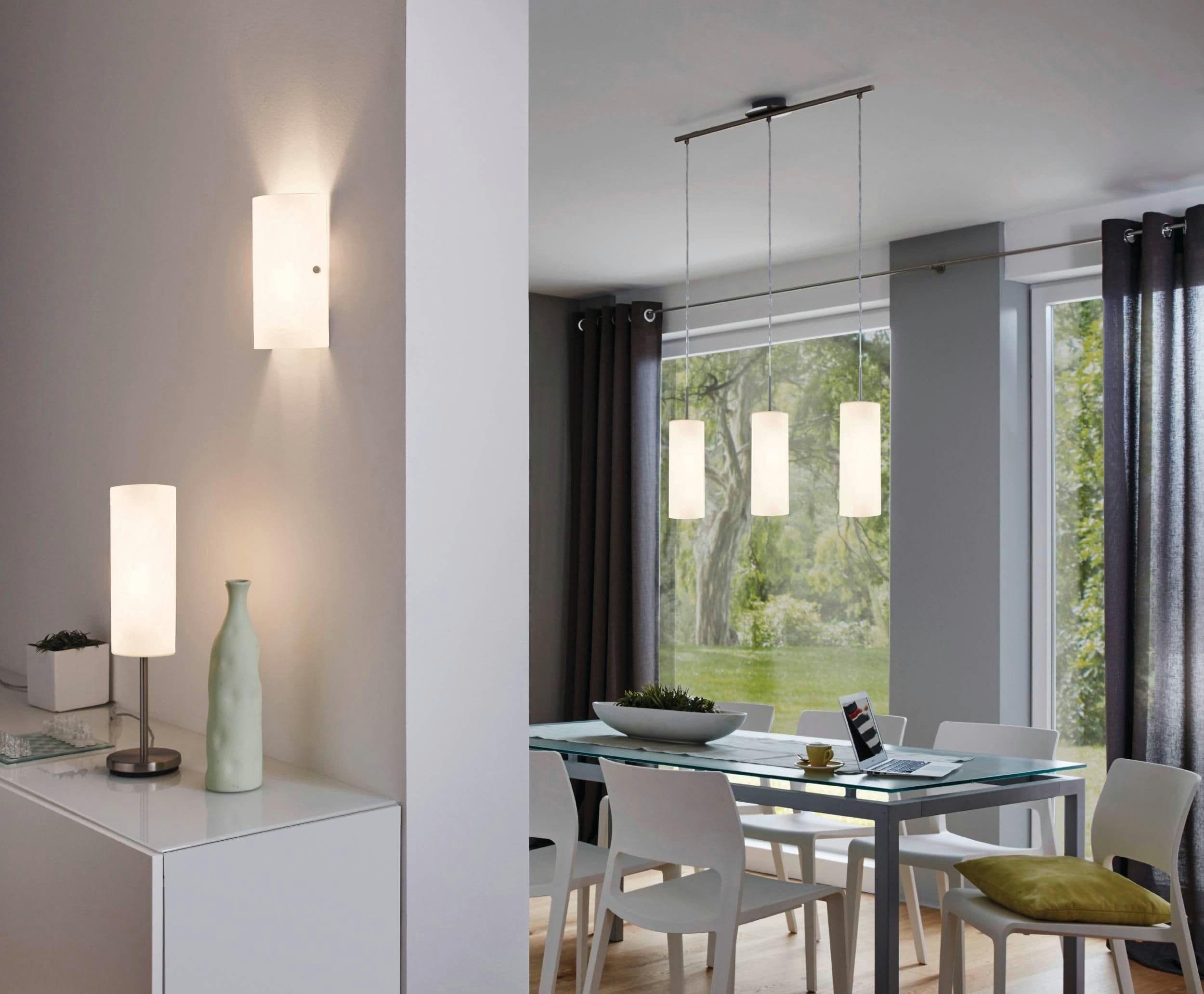 Troy 3 Satin Glass & Steel Wall Light