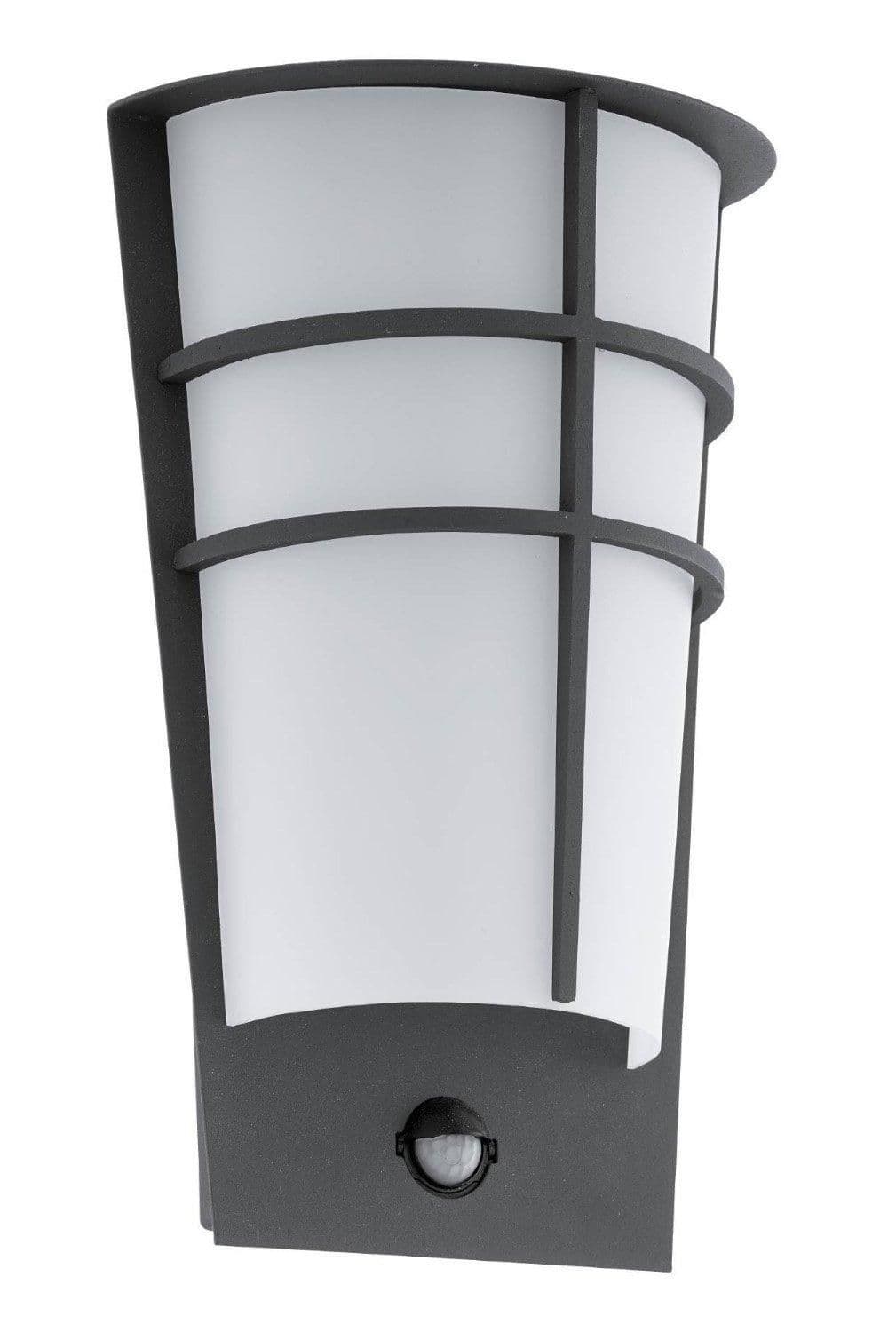 Breganzo 1 Metal Plastic IP44 Integrated LED Outdoor Wall Light Sensor