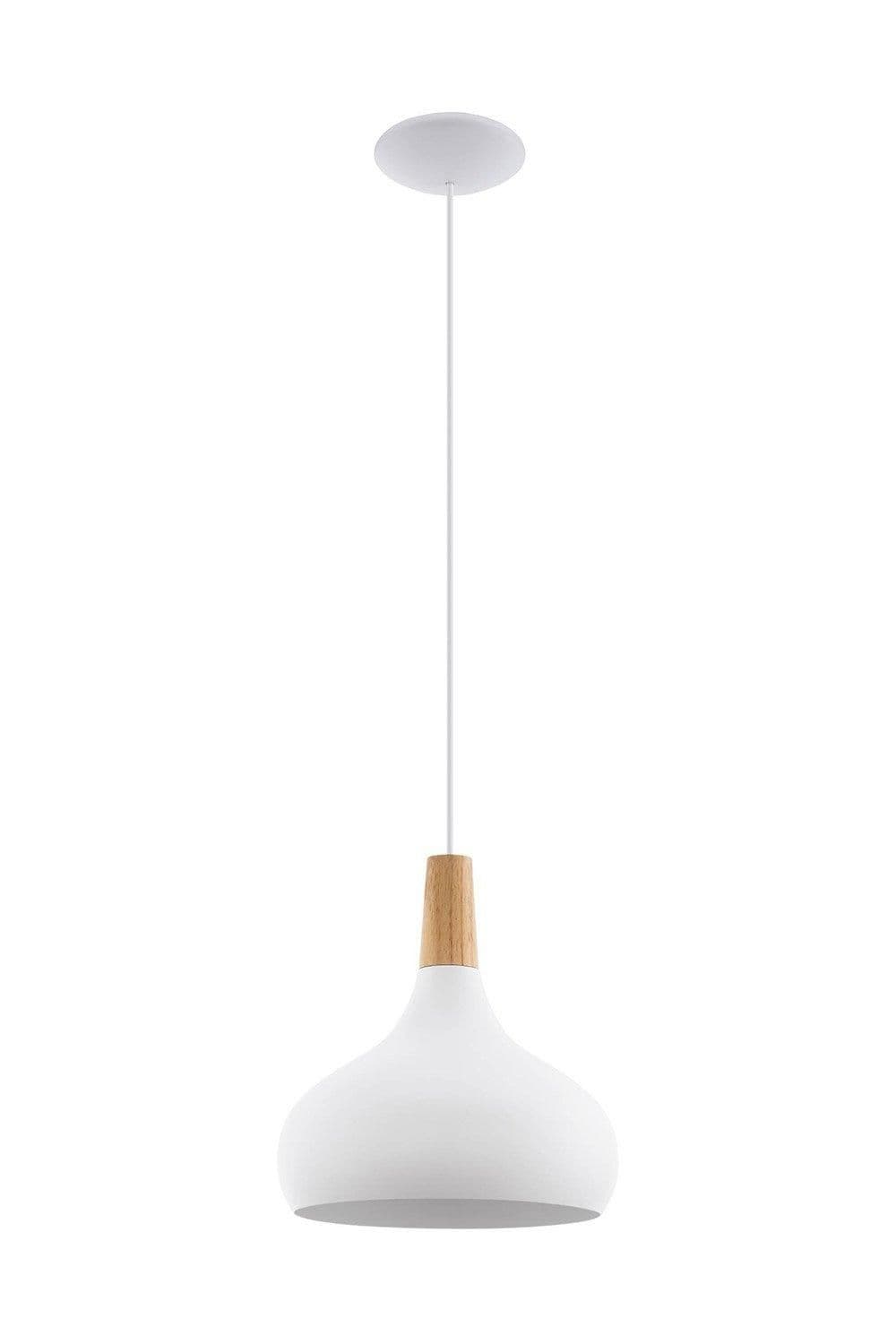 Sabinar Steel Wood Pendant Light 110cm