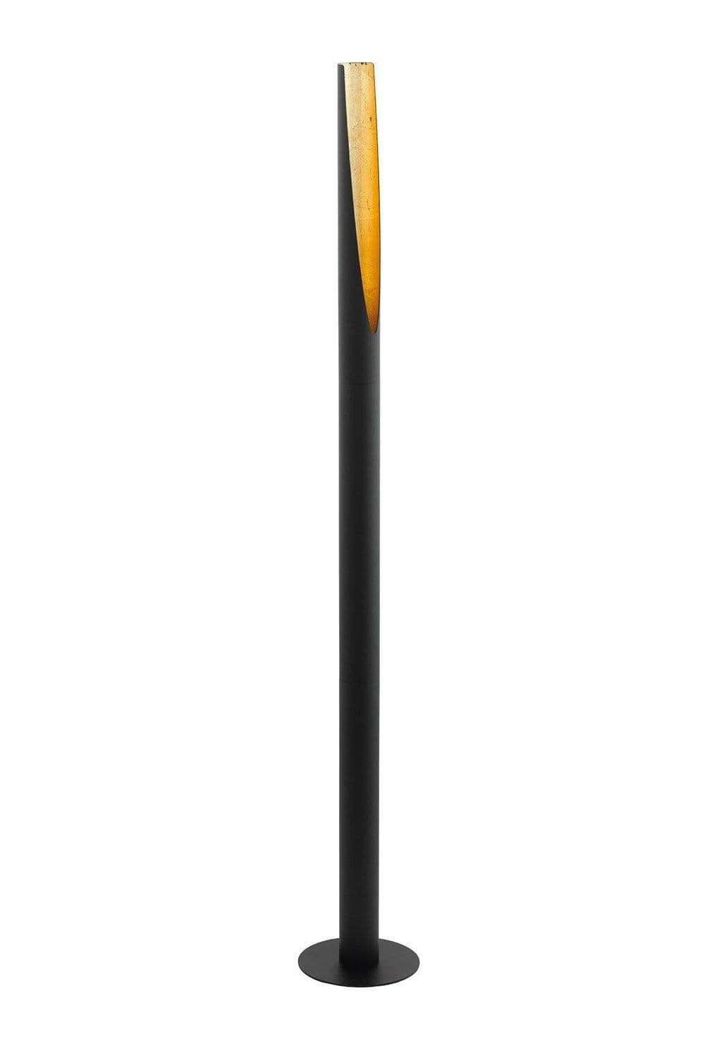 Barbotto Steel Gold Floor Lamp