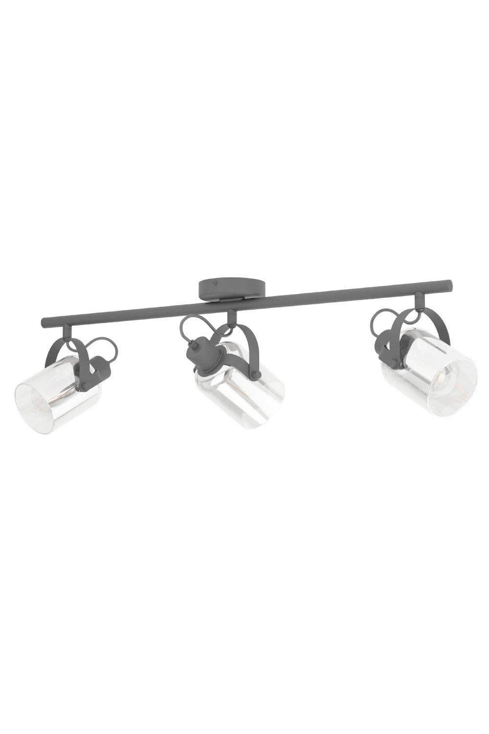 Berregas Glass Metal 3 Light Spot Light